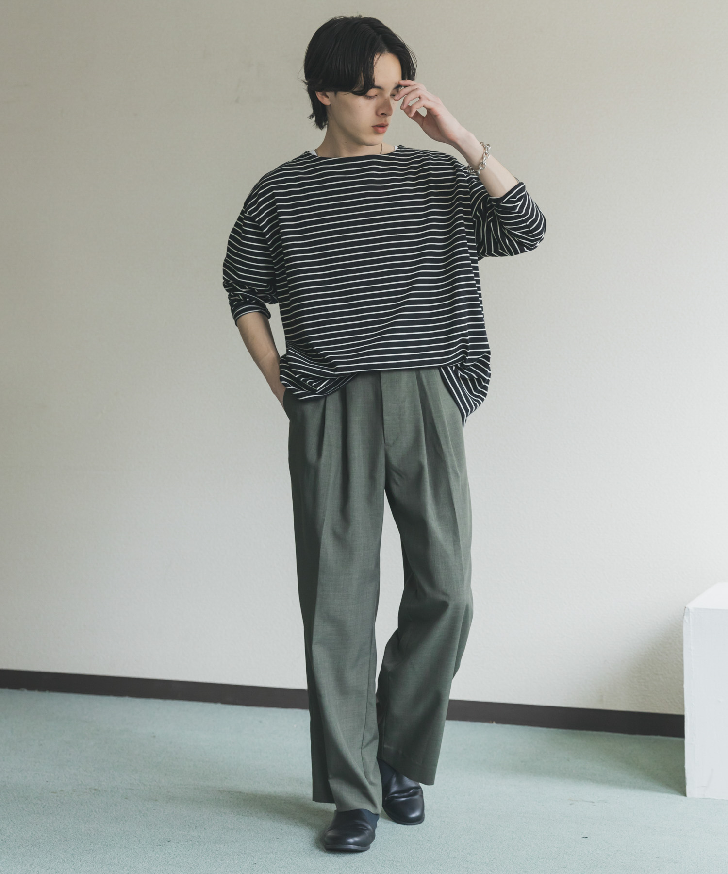 身長：173cm サイズ：L