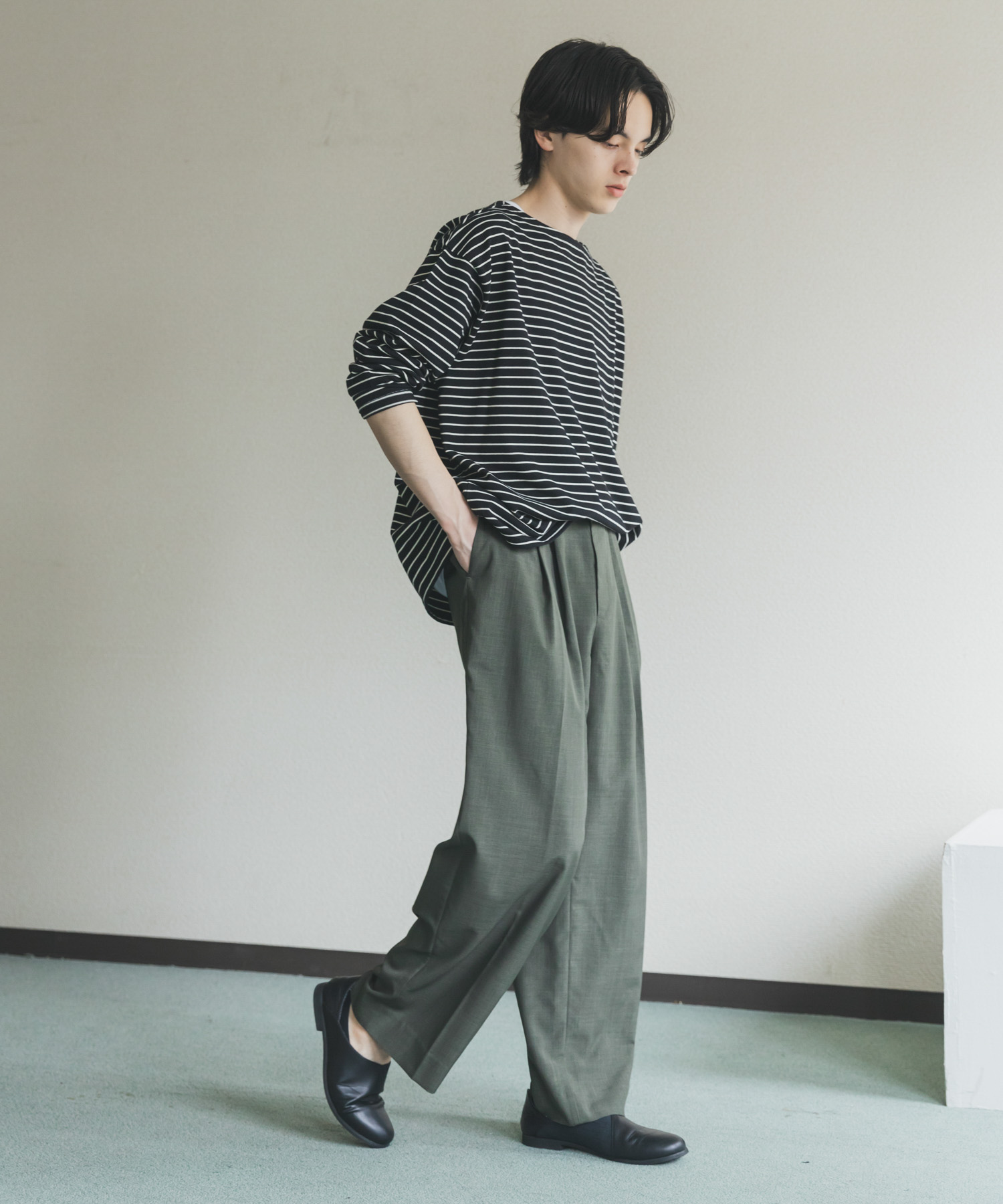 身長：173cm サイズ：L