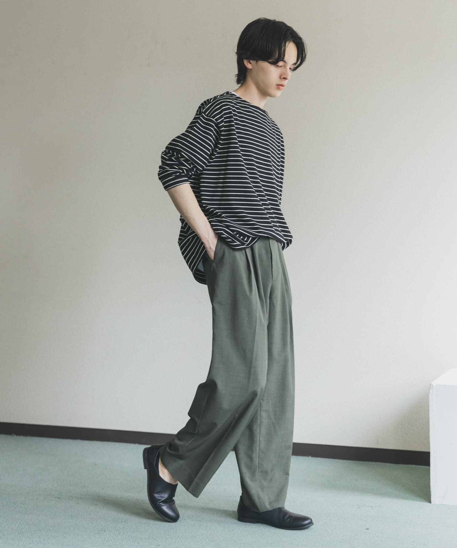 身長：173cm サイズ：L