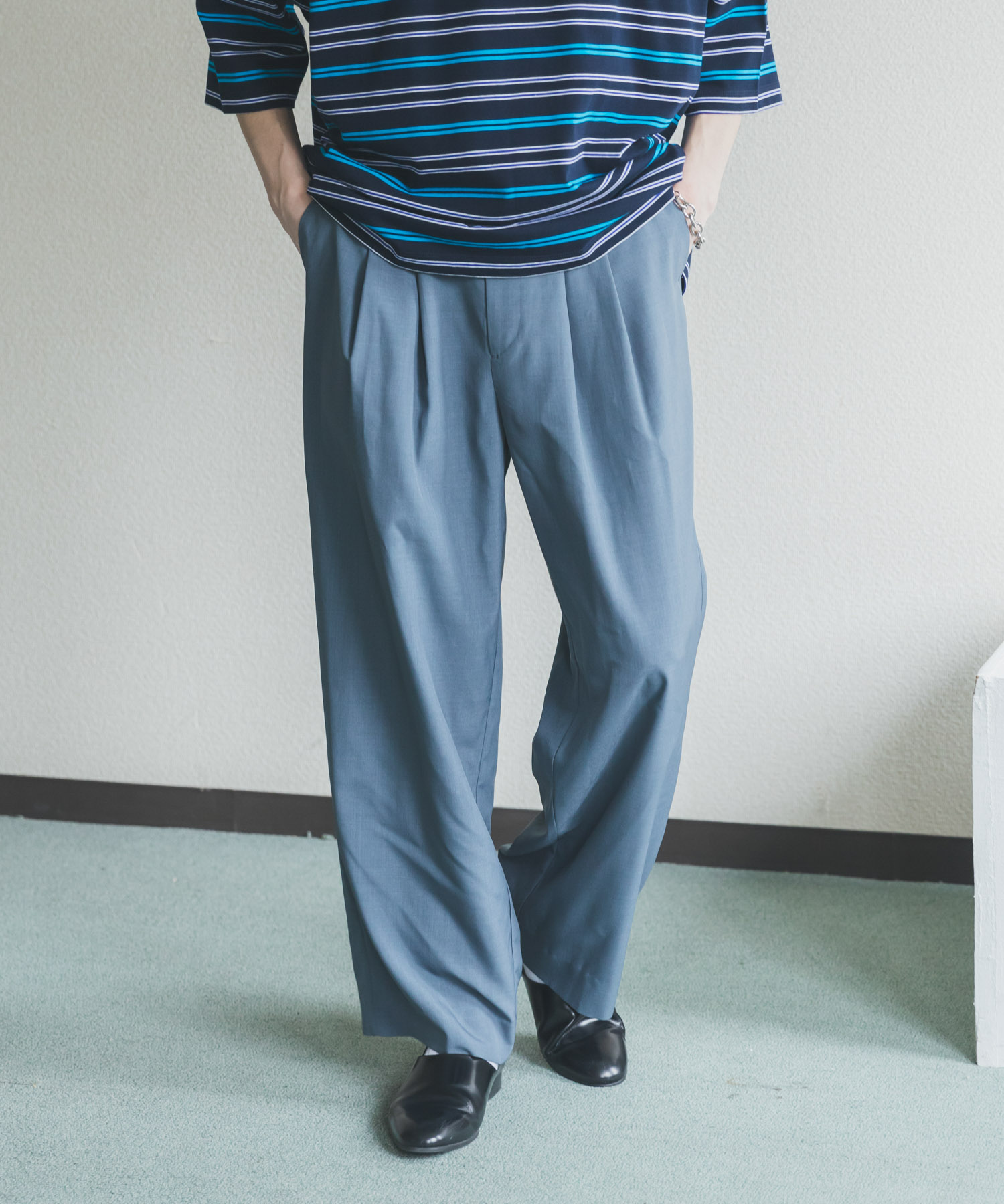 身長：173cm サイズ：L