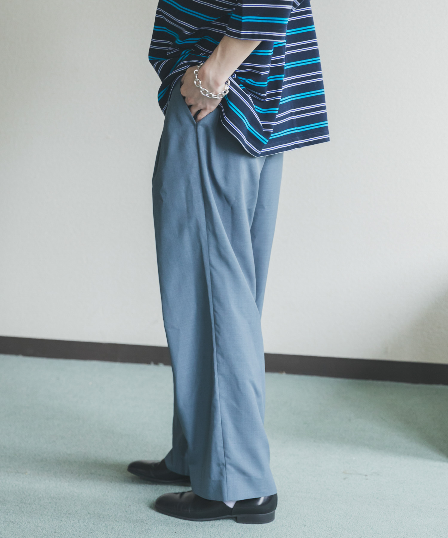 身長：173cm サイズ：L