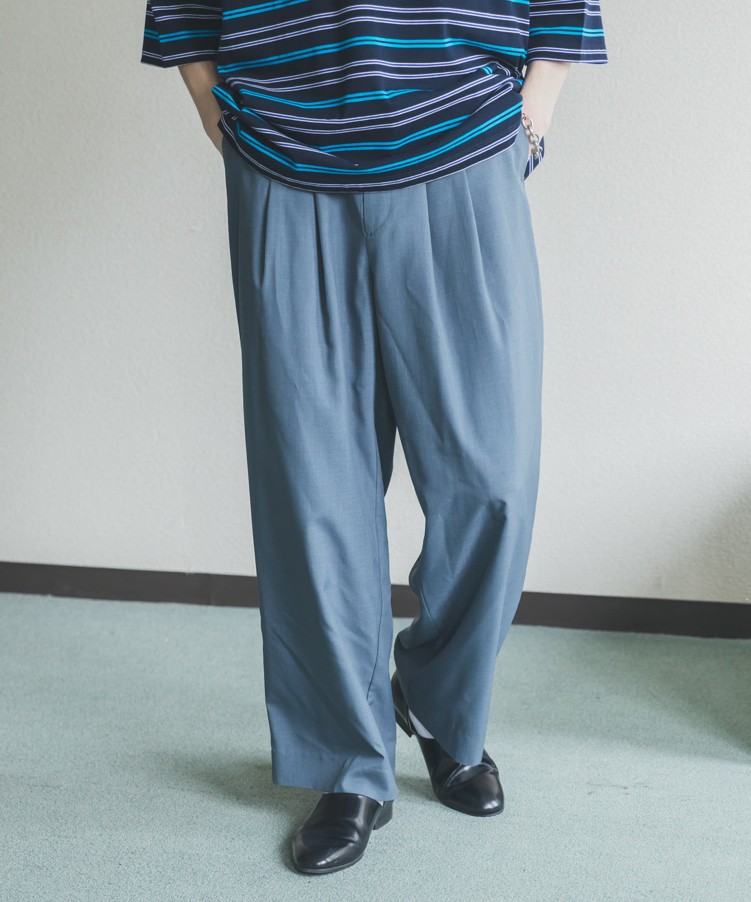 身長：173cm サイズ：L