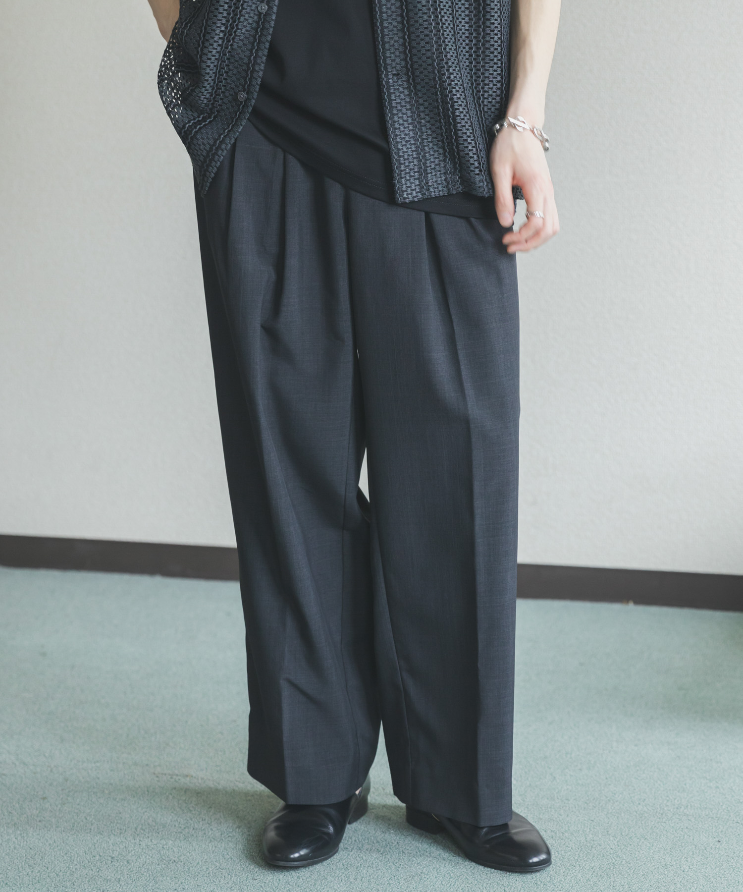 身長：173cm サイズ：L