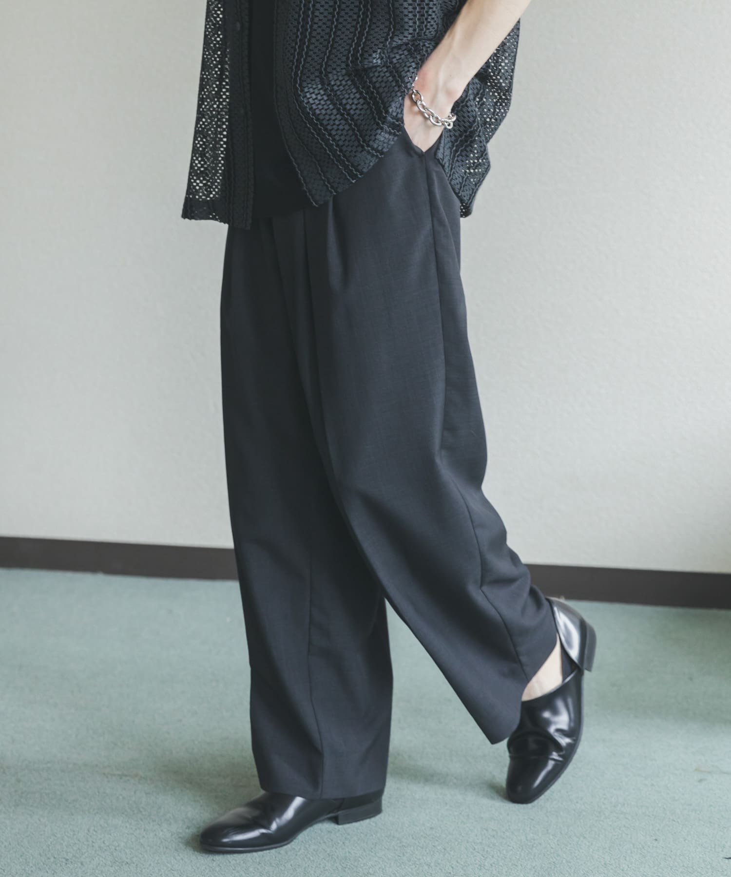 身長：173cm サイズ：L