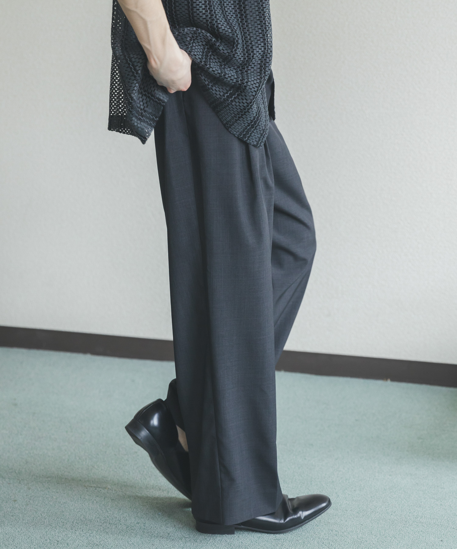 身長：173cm サイズ：L