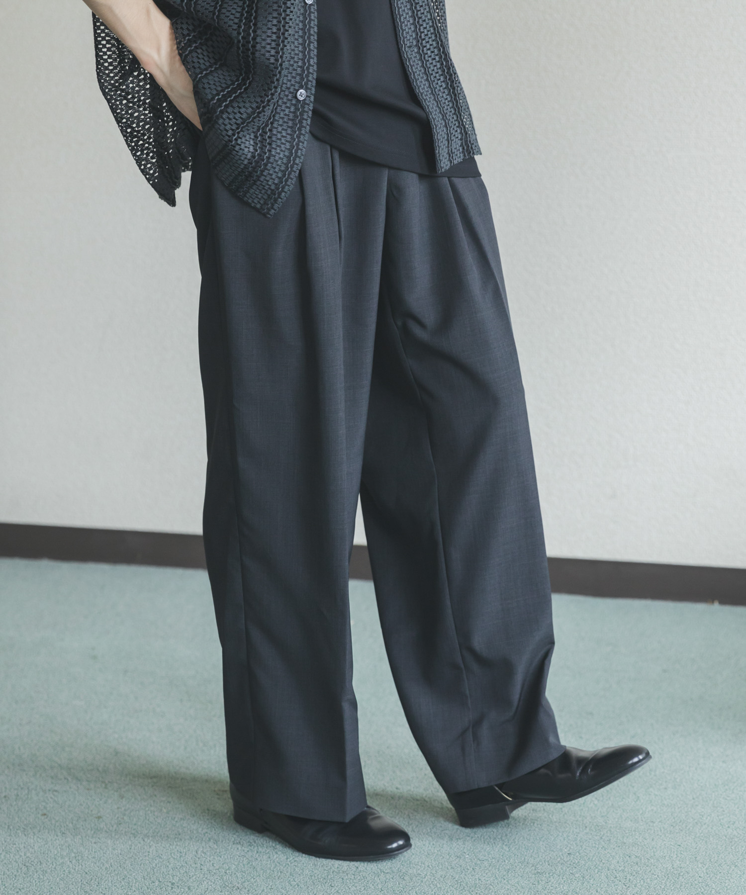 身長：173cm サイズ：L