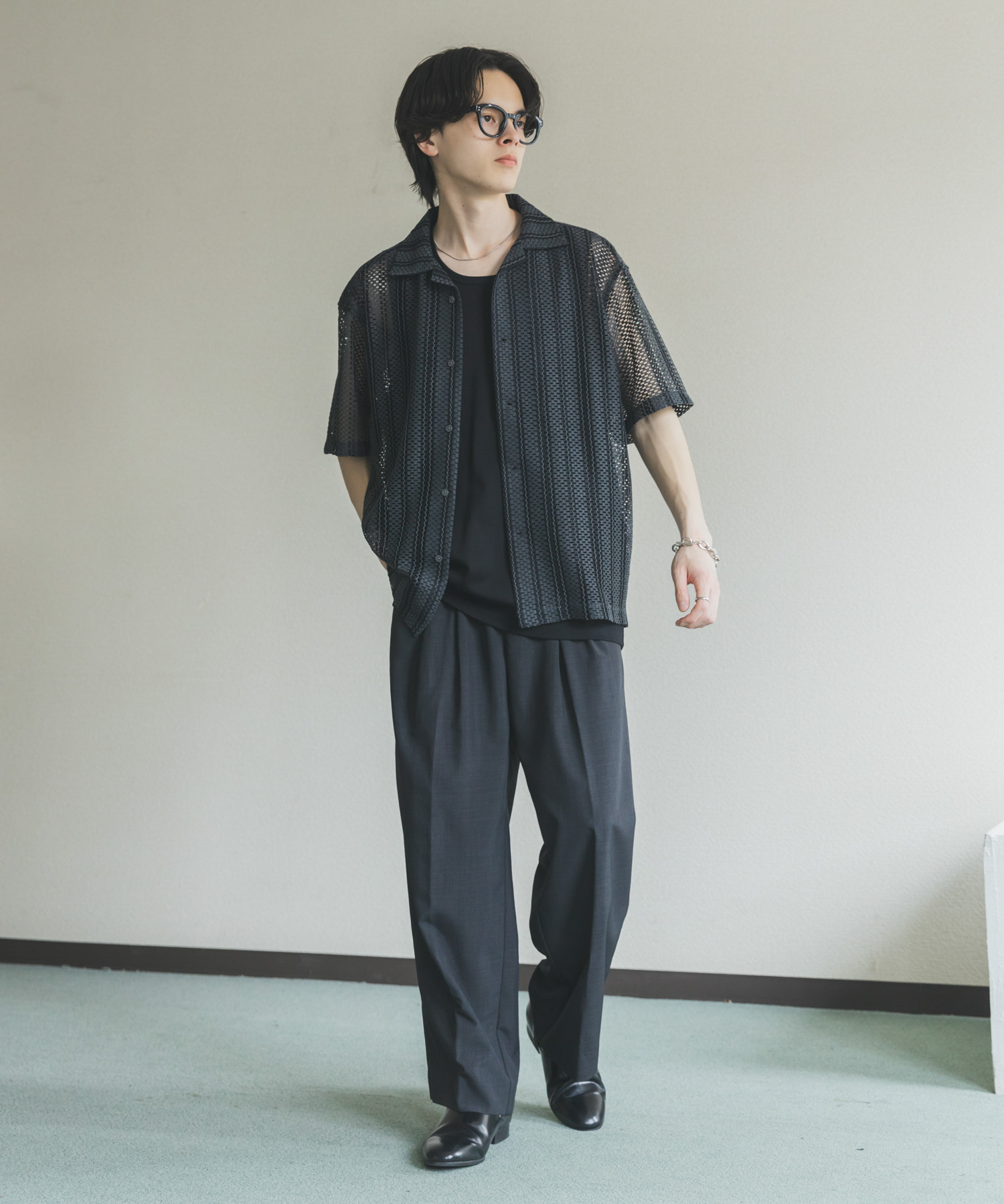 身長：173cm サイズ：L