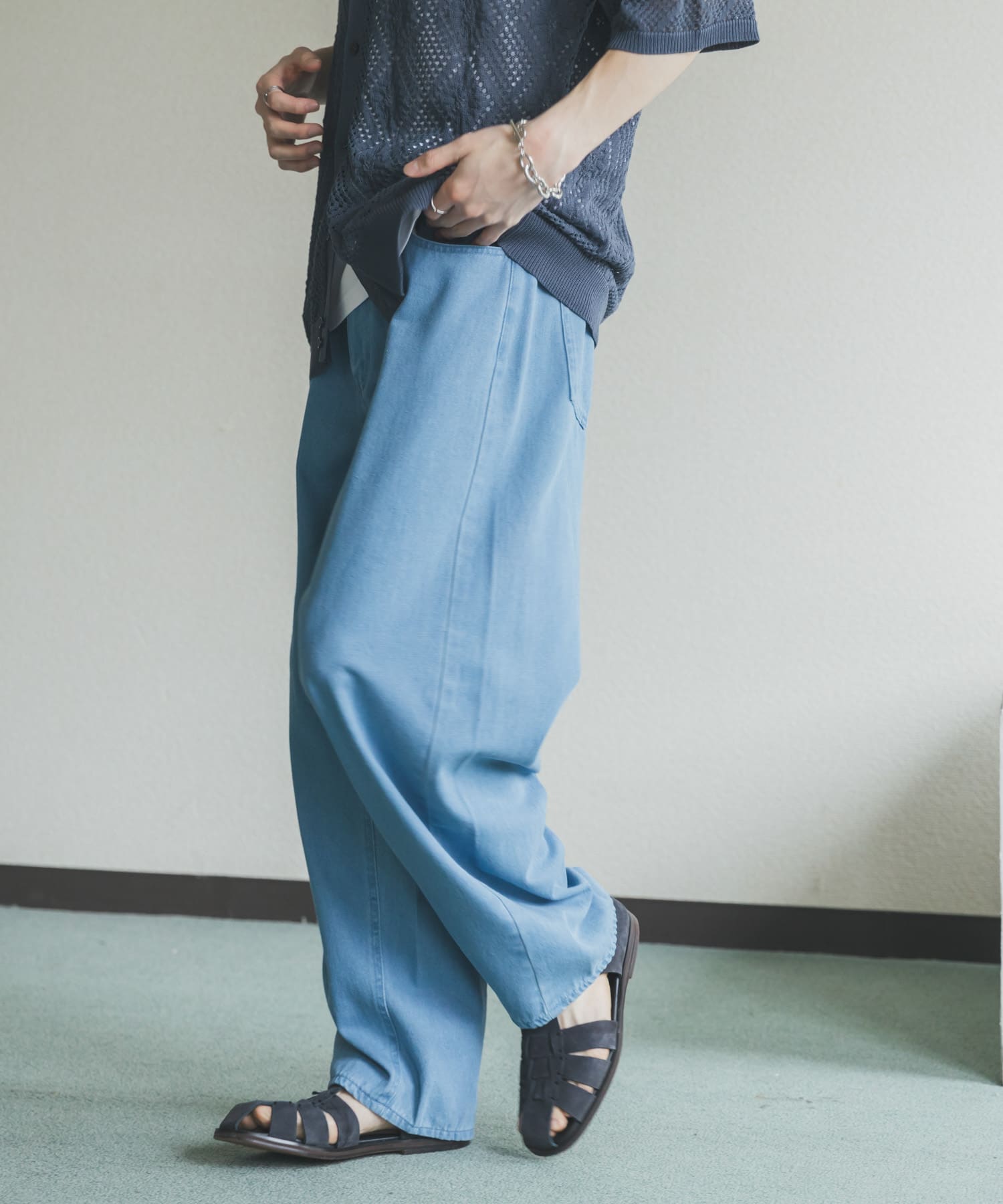 身長：173cm サイズ：L