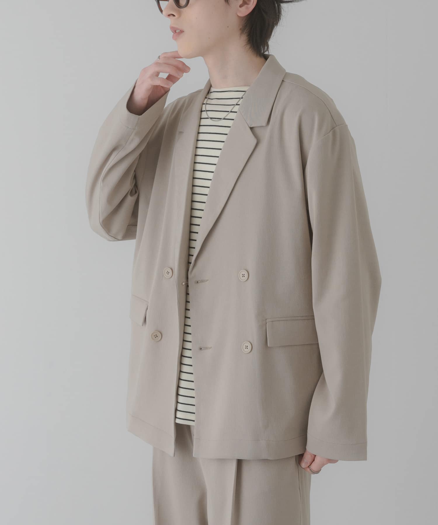 身長：173cm サイズ：L