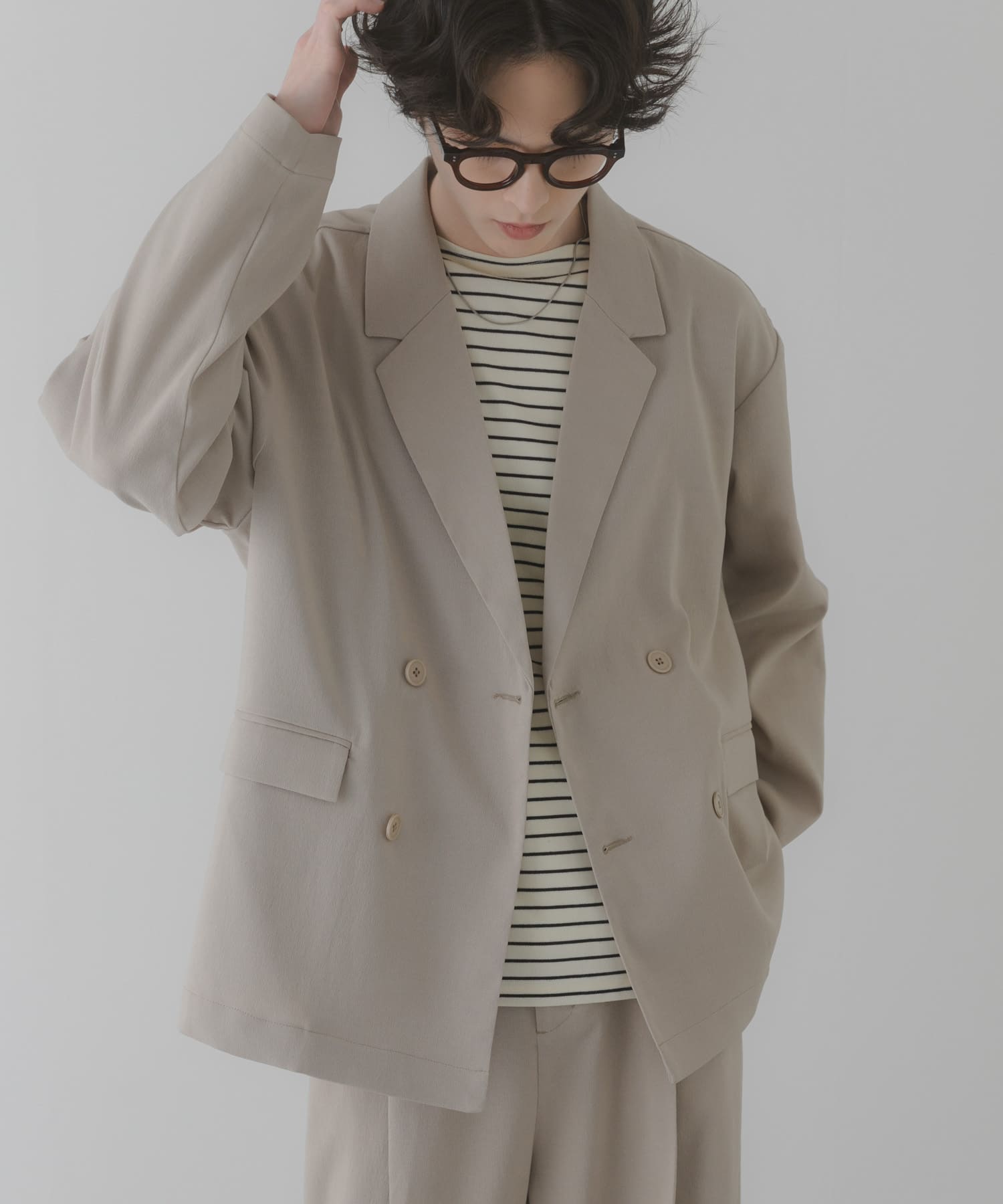 身長：173cm サイズ：L