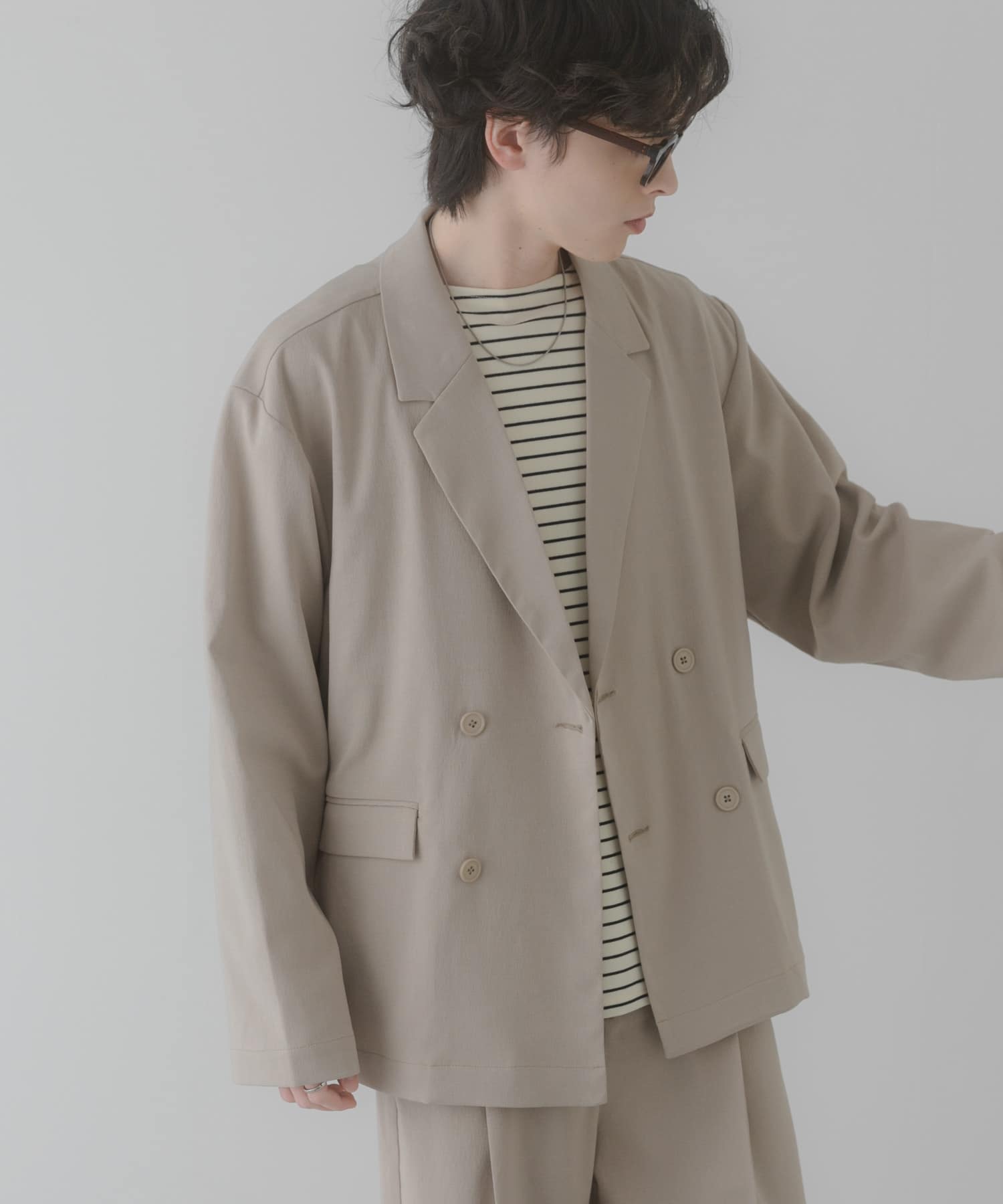 身長：173cm サイズ：L