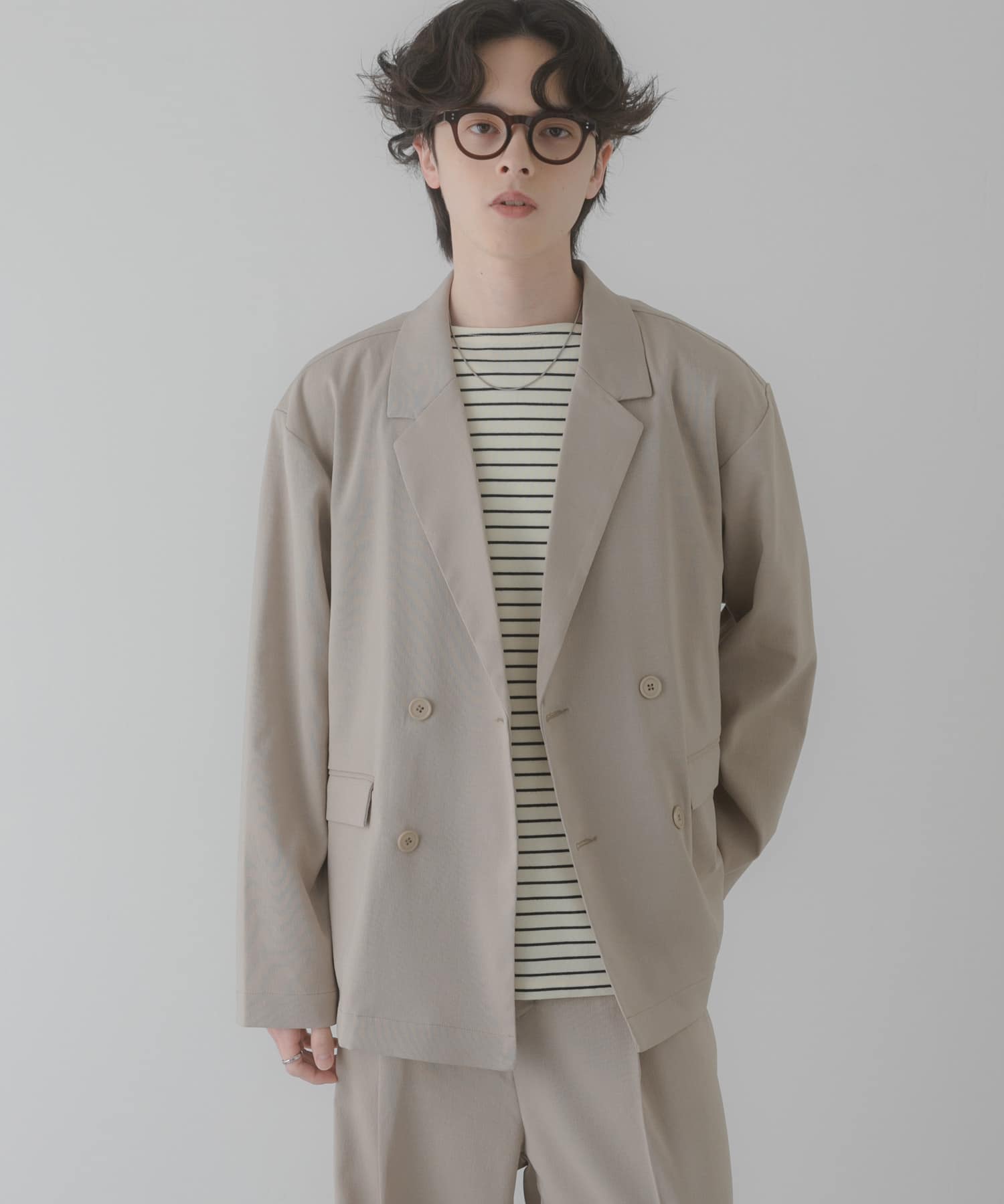 身長：173cm サイズ：L