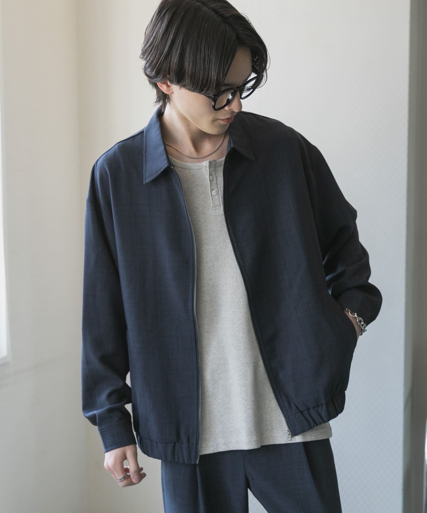 身長：173cm サイズ：L