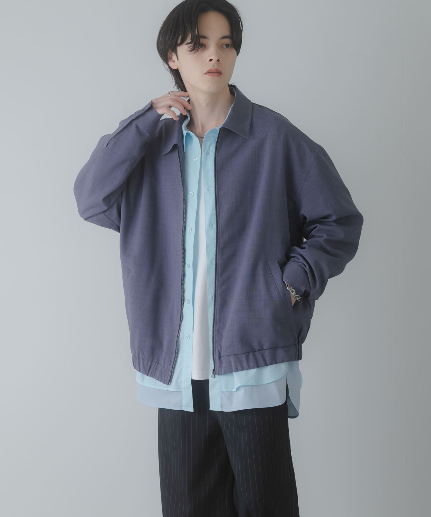 身長：173cm サイズ：L