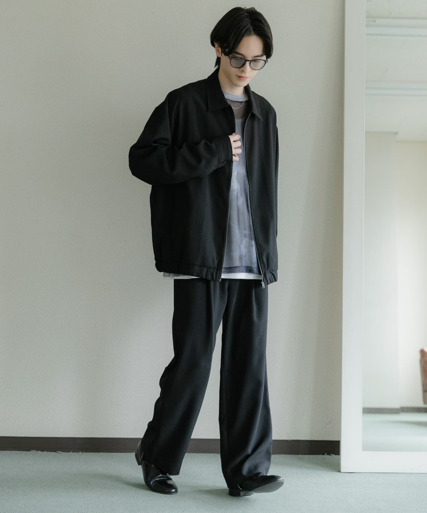 身長：173cm サイズ：L