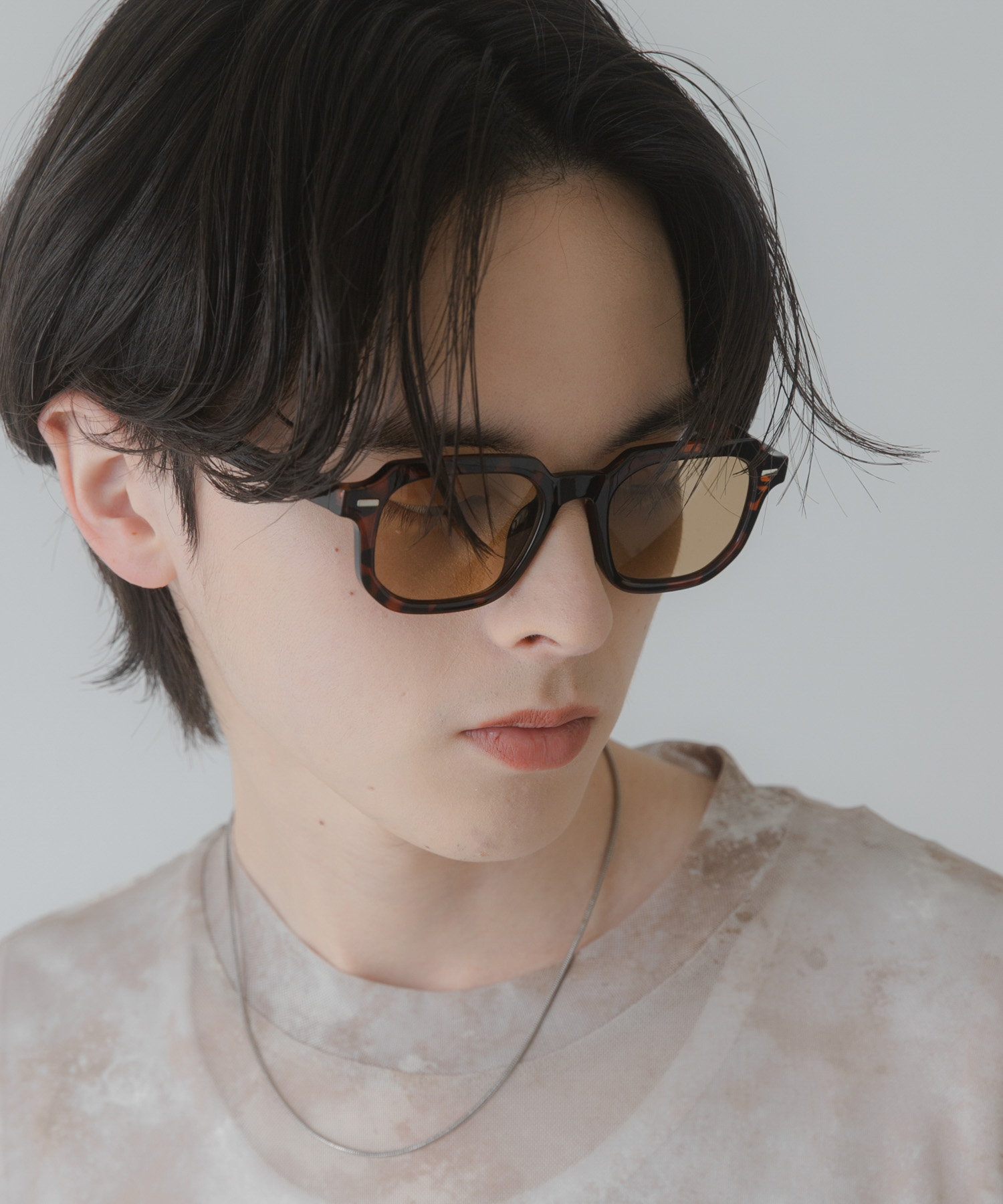 スクエアウェリントンサングラス