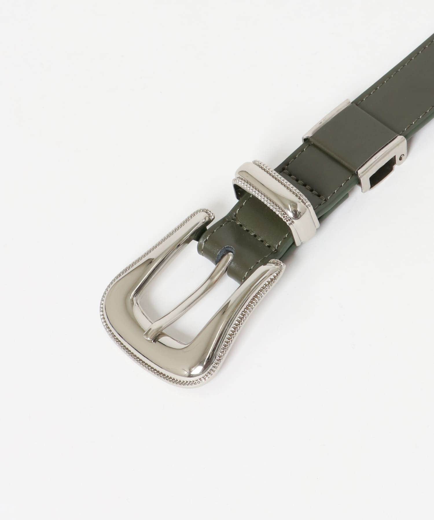 FLウエスタンベルト25mm KHAKI One