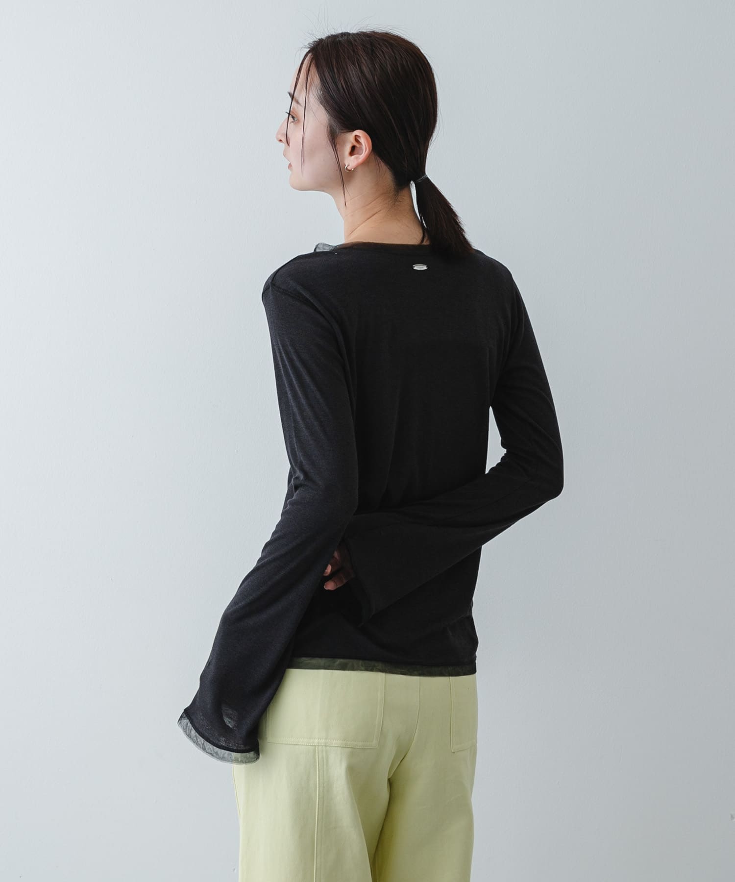 身長：169cm サイズ：one