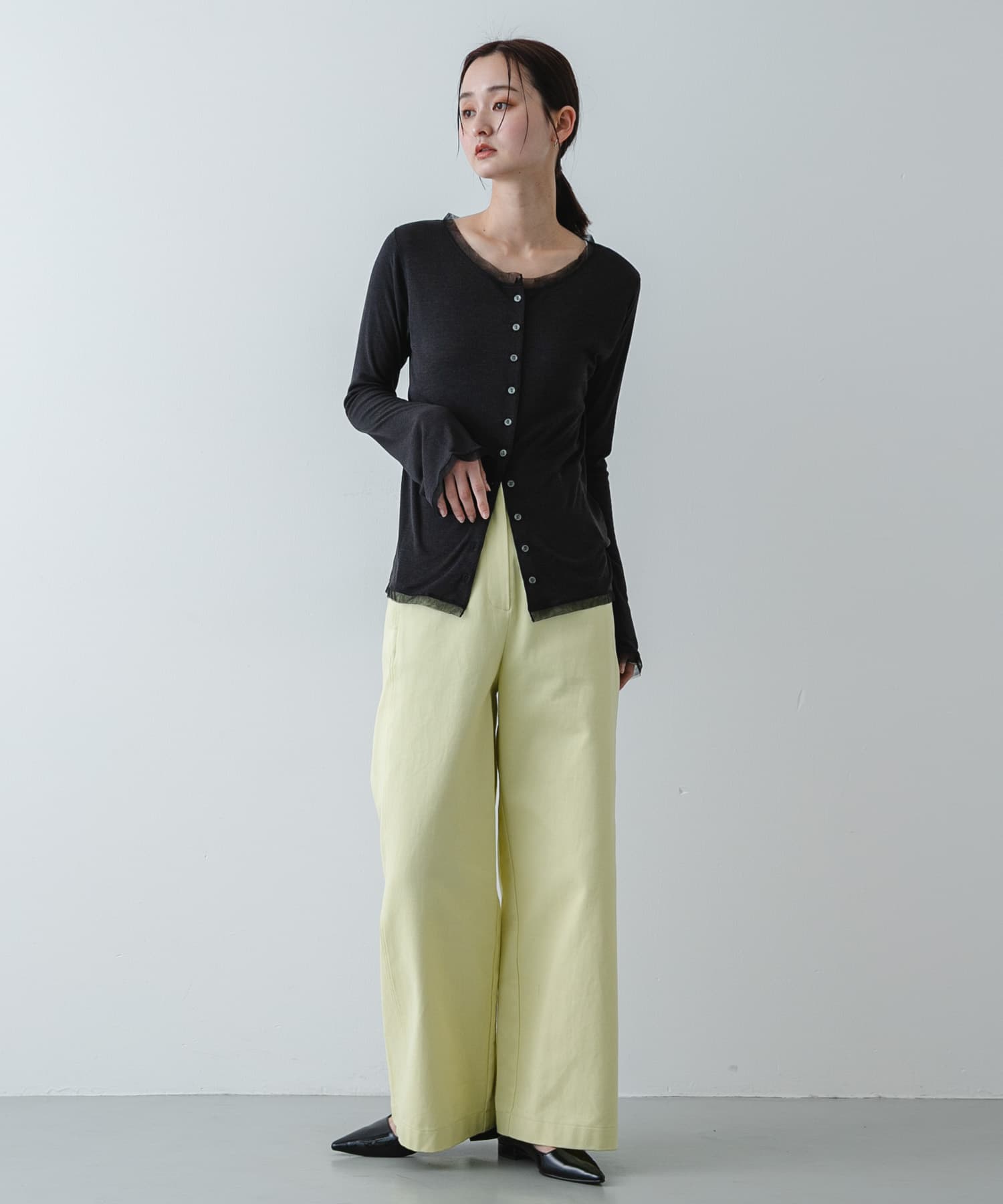 身長：169cm サイズ：one