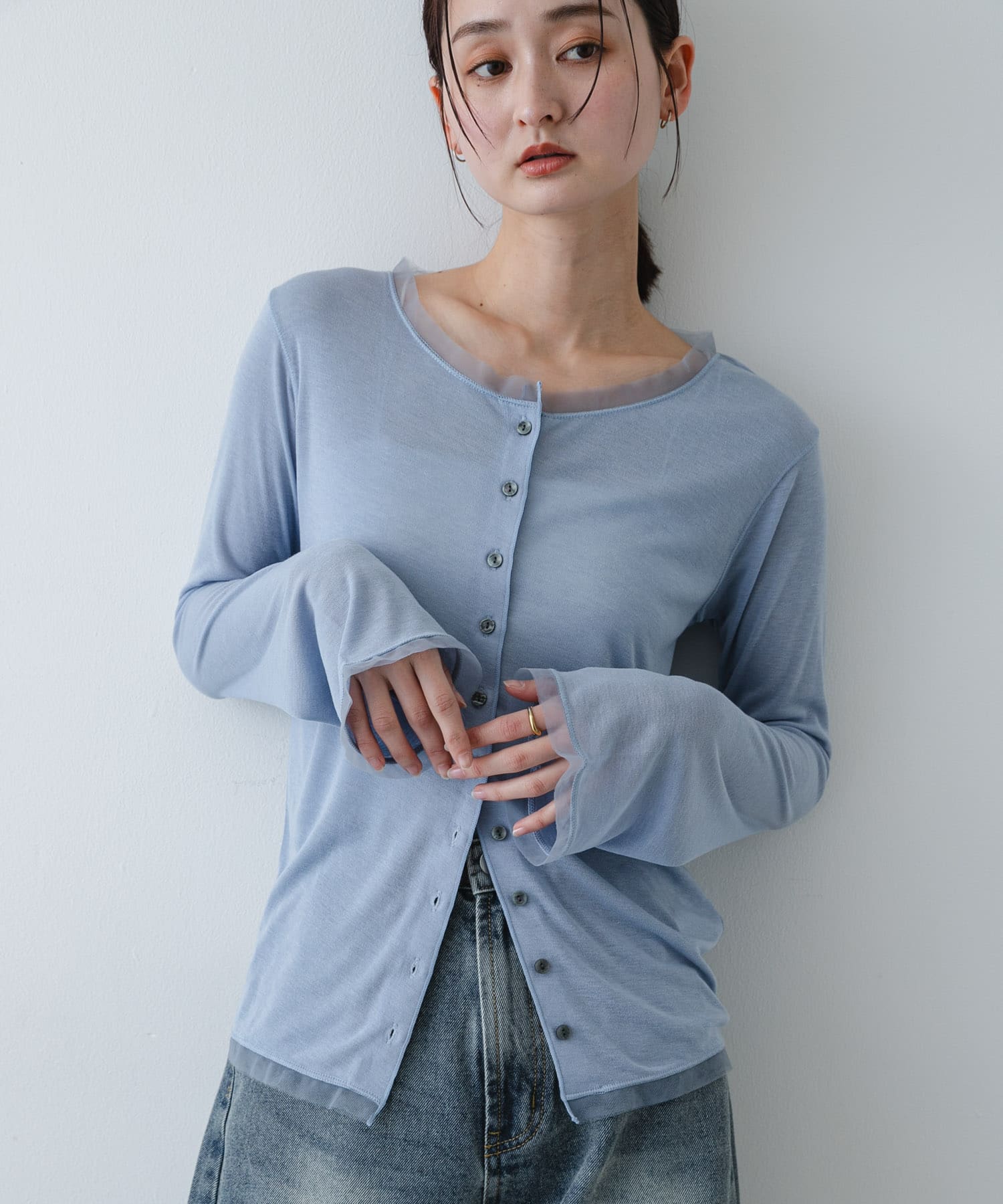 身長：169cm サイズ：one