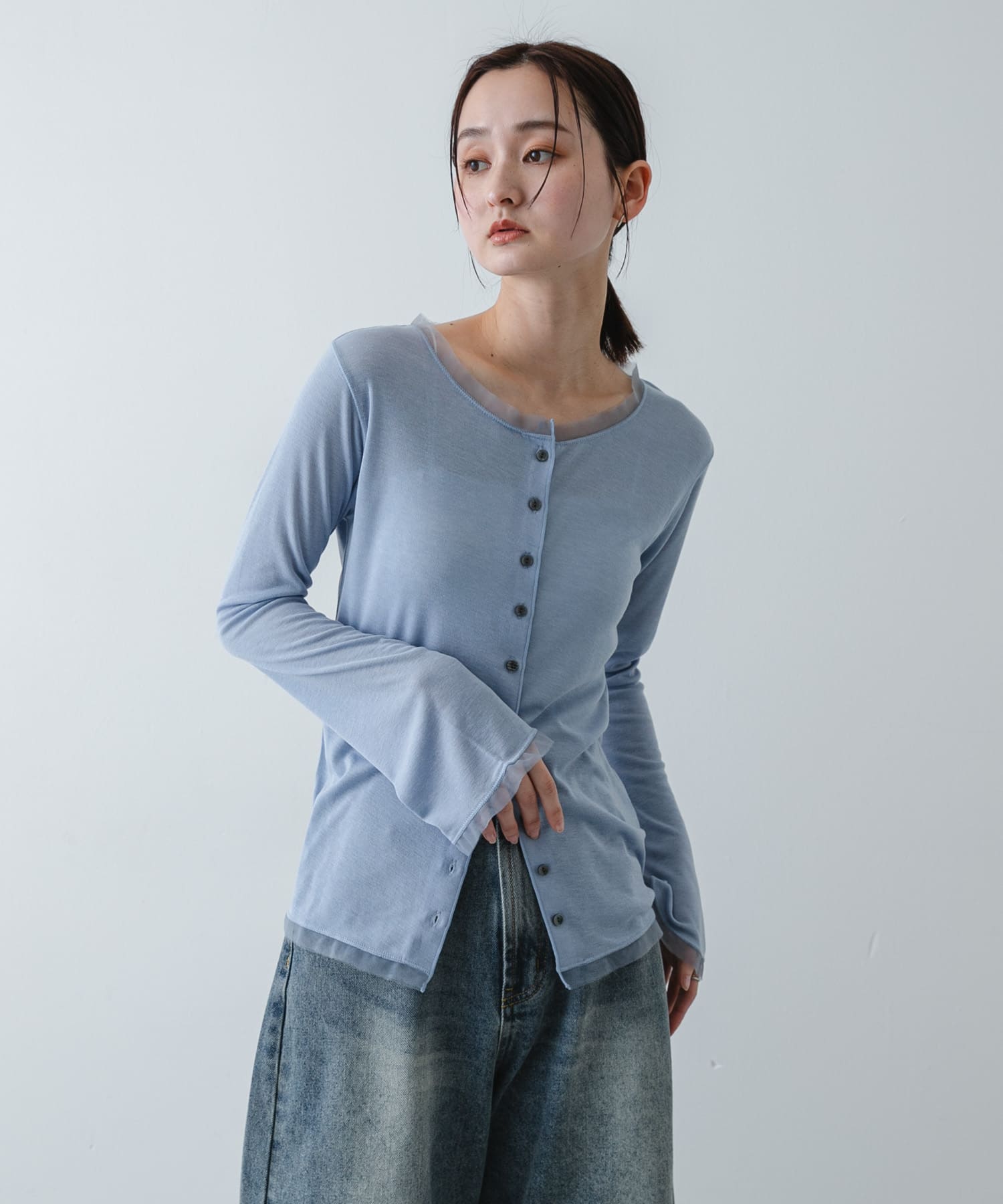 身長：169cm サイズ：one