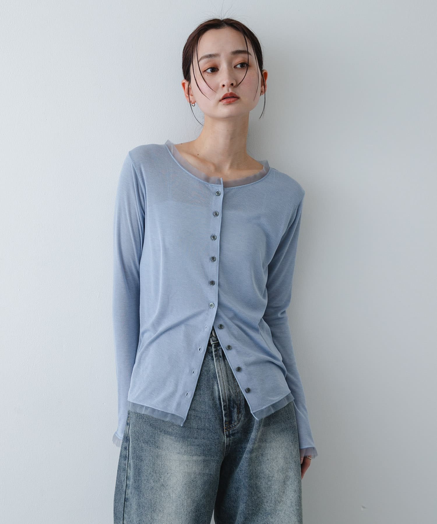 身長：169cm サイズ：one