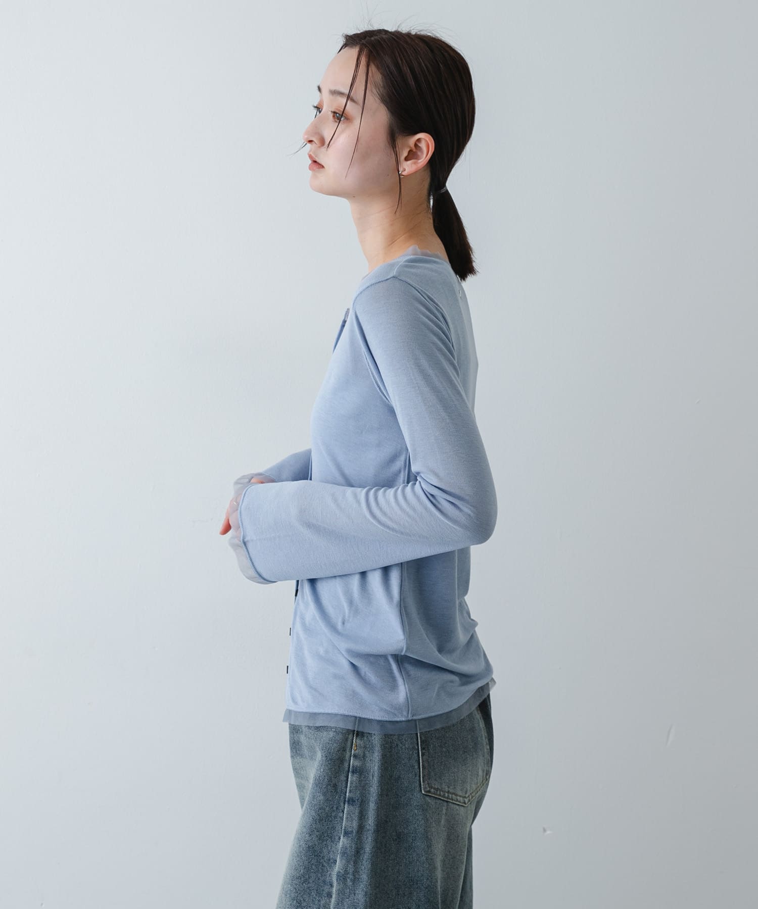 身長：169cm サイズ：one