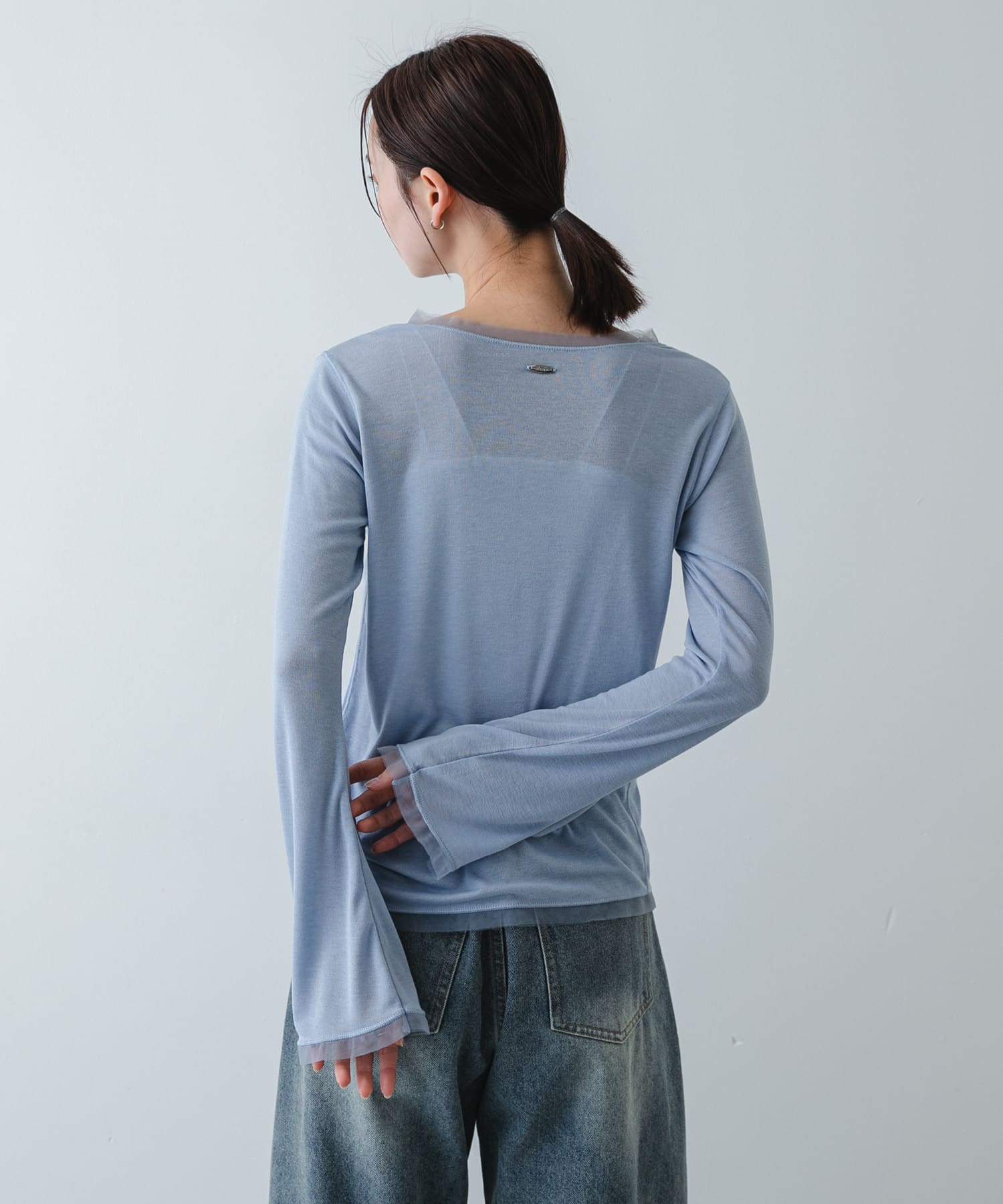 身長：169cm サイズ：one