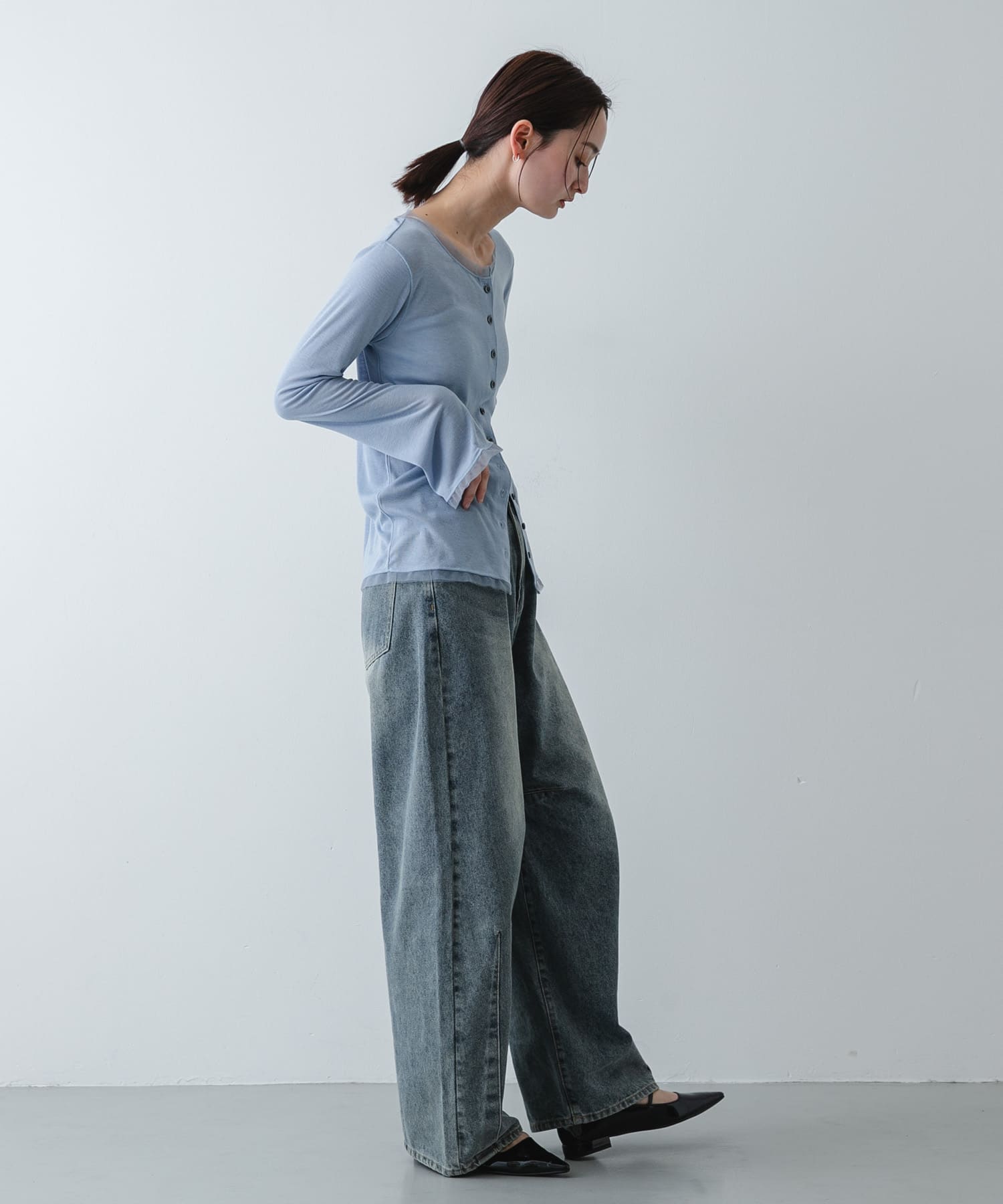 身長：169cm サイズ：one