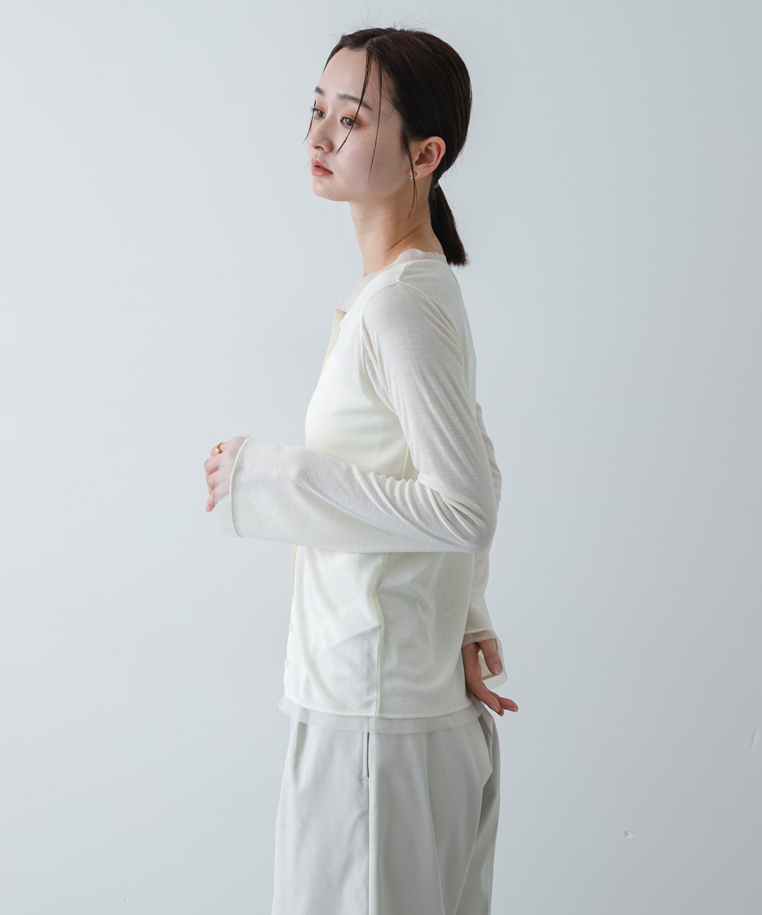 身長：169cm サイズ：one