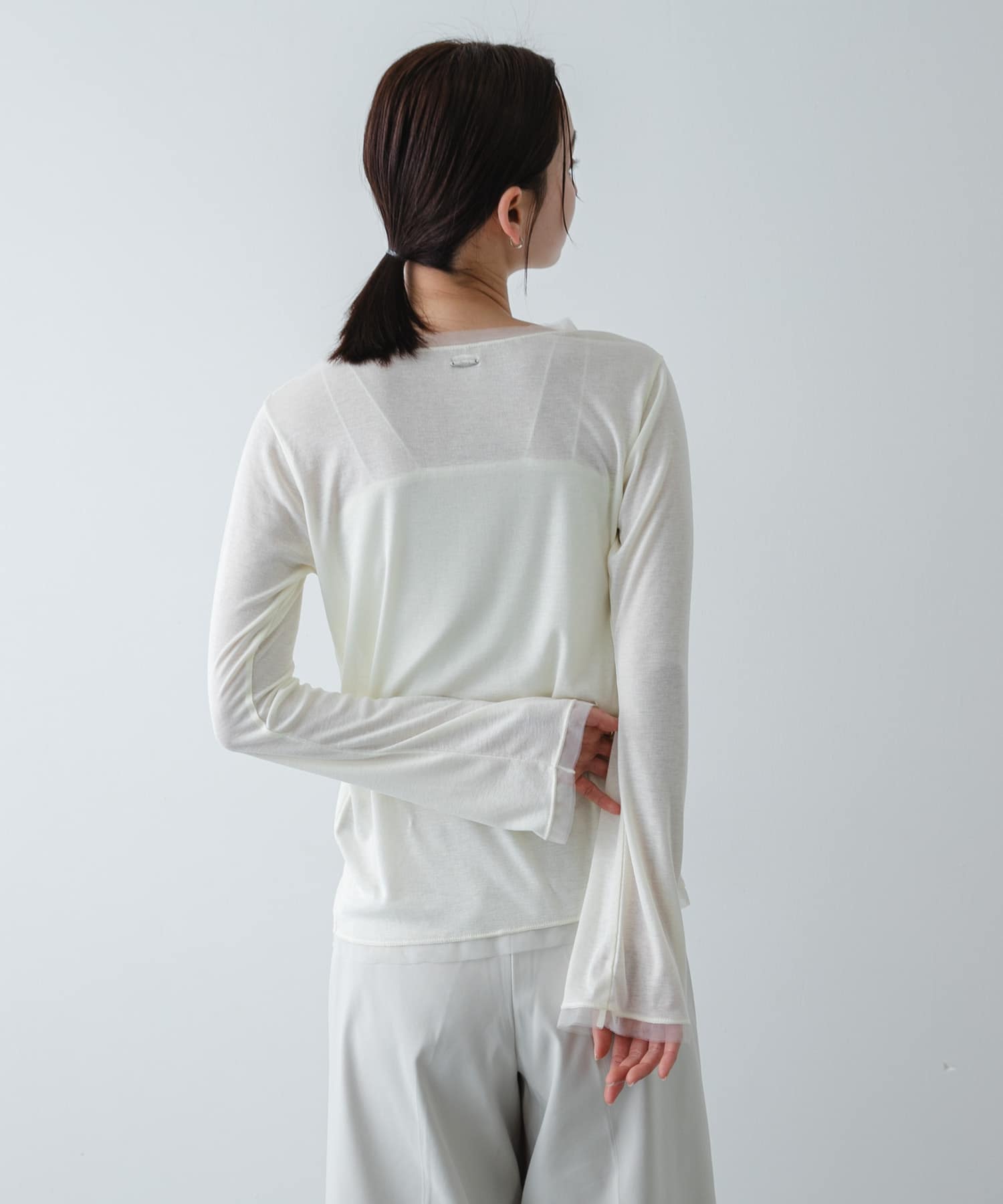 身長：169cm サイズ：one