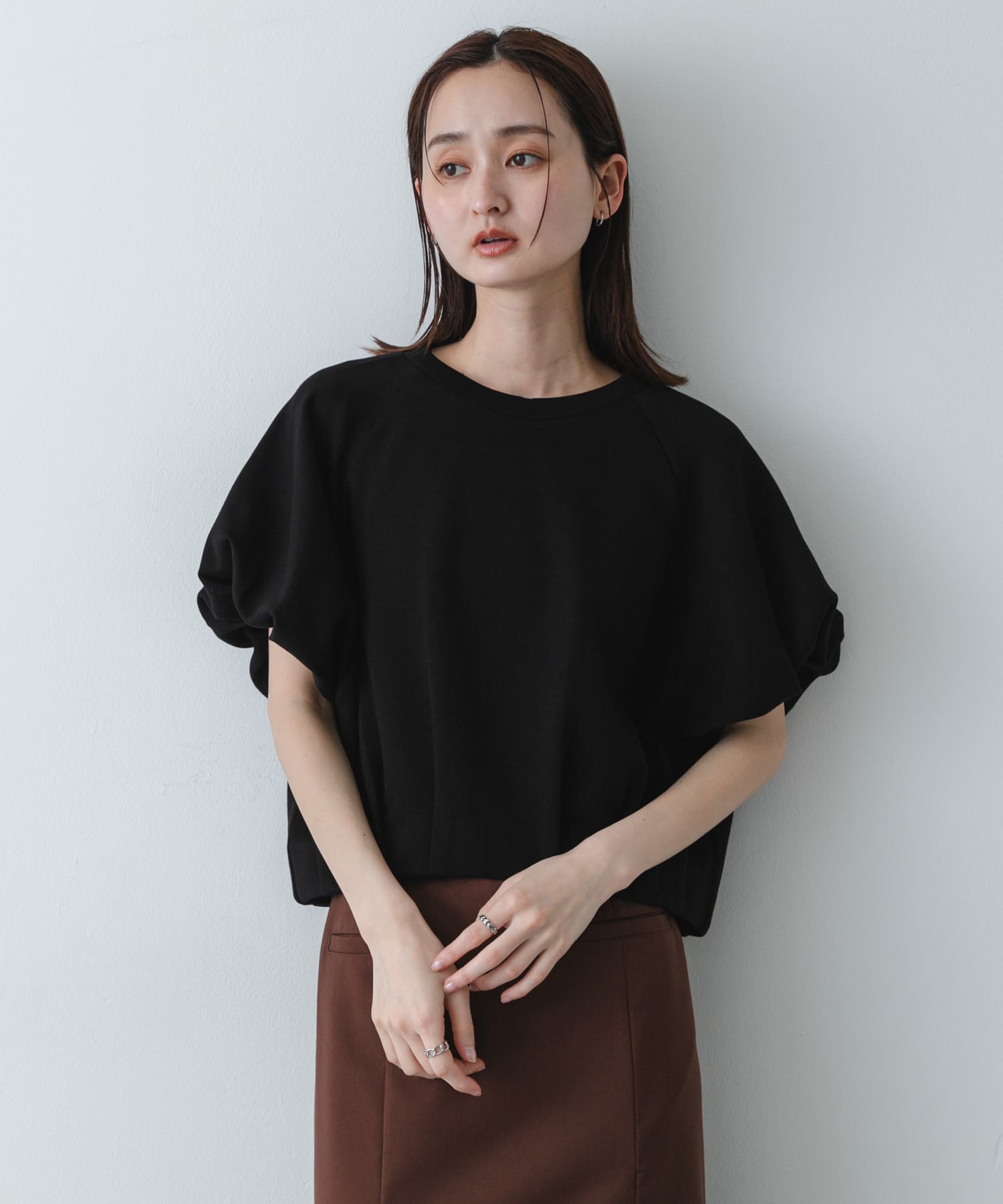 身長：169cm サイズ：one