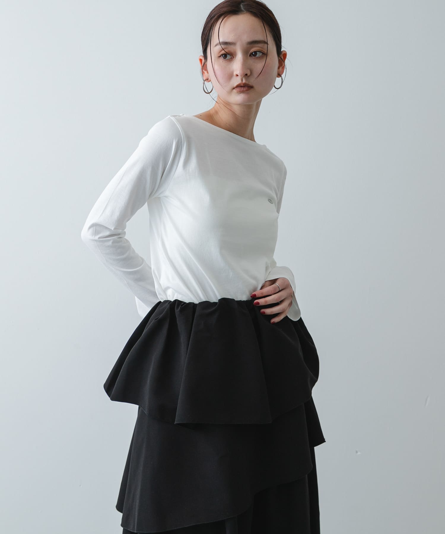 身長：169cm サイズ：one