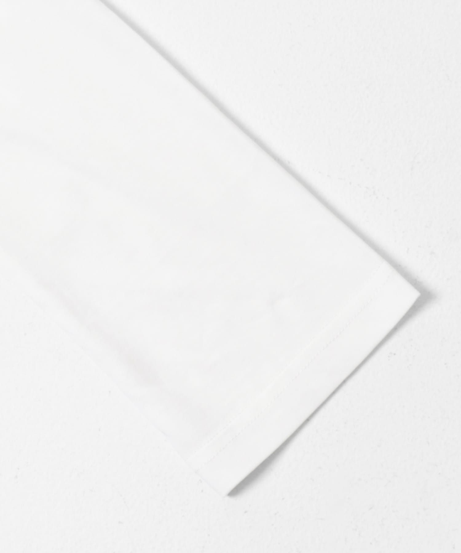 ストレートボートネックシアーTシャツ OFF WHITE One