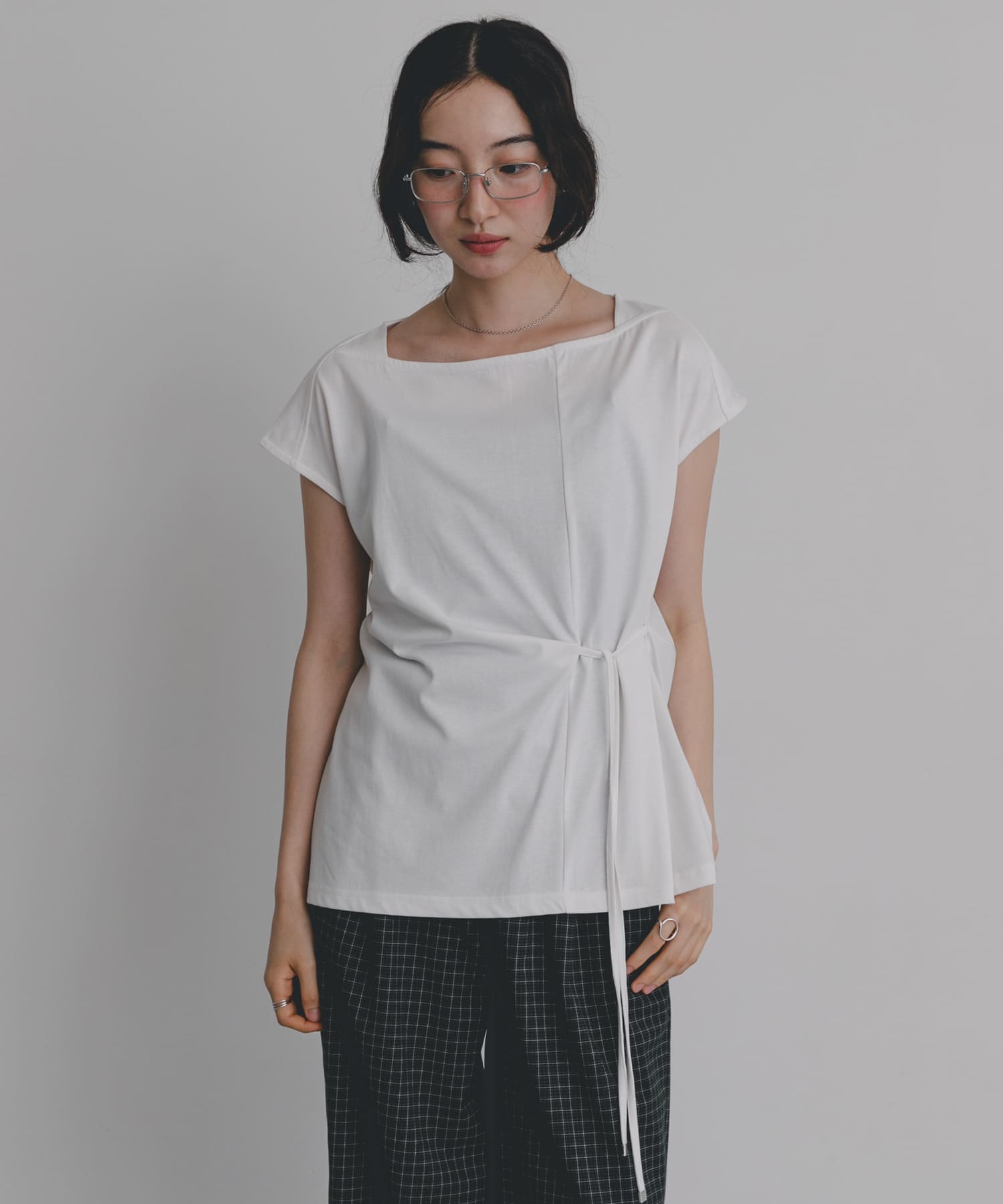 身長：164cm サイズ：one