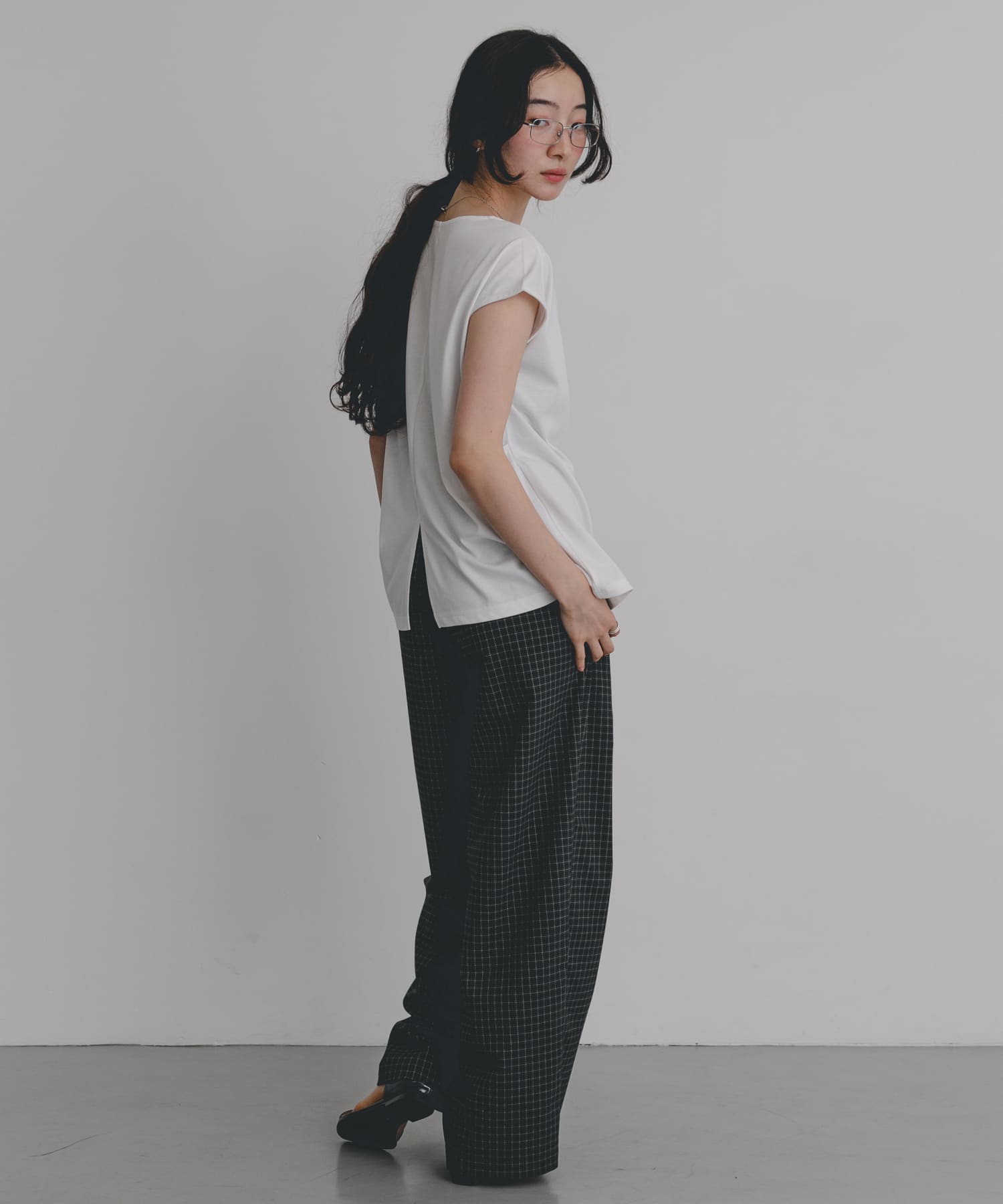 身長：164cm サイズ：one