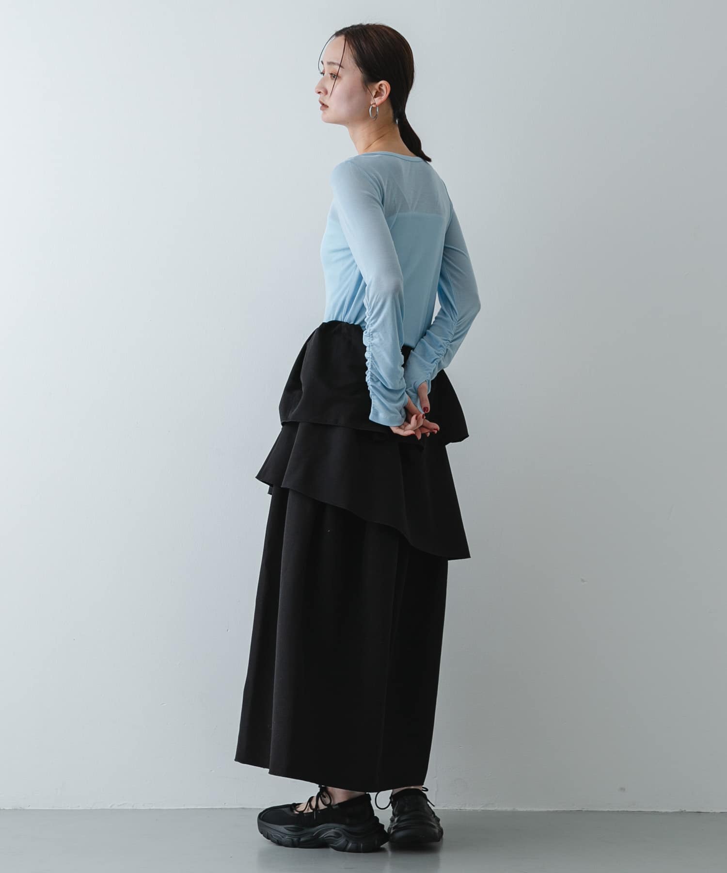 身長：169cm サイズ：one