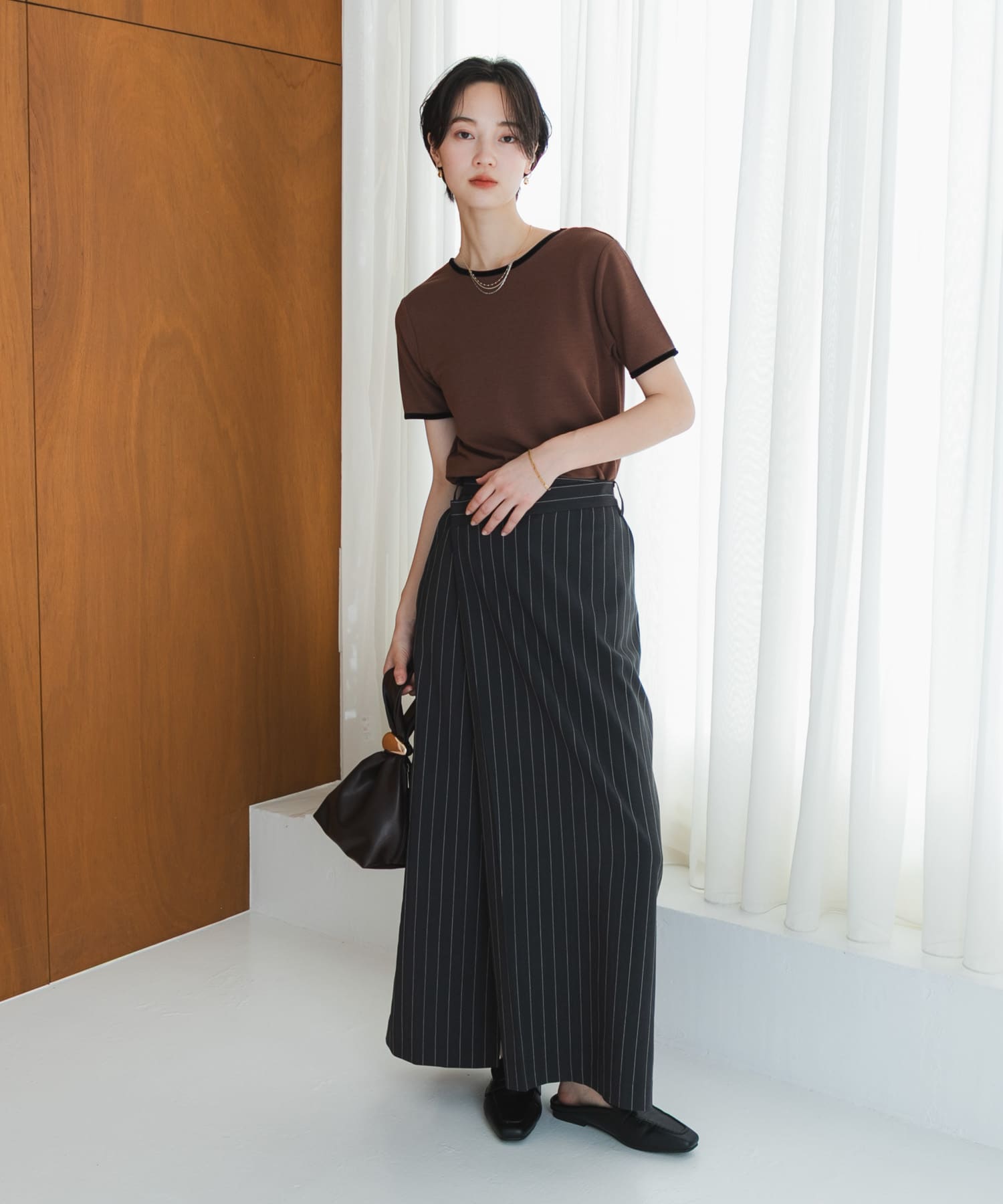 身長：166cm サイズ：one