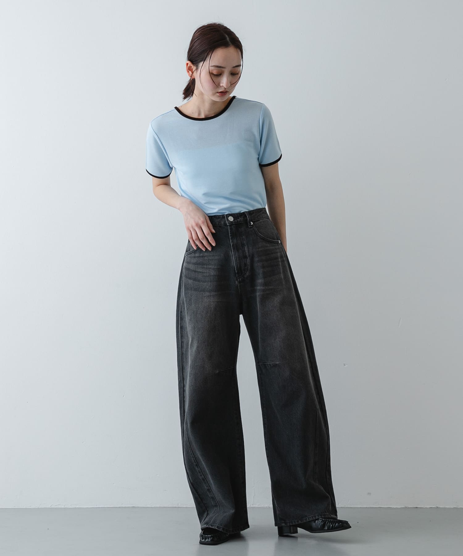 身長：169cm サイズ：one