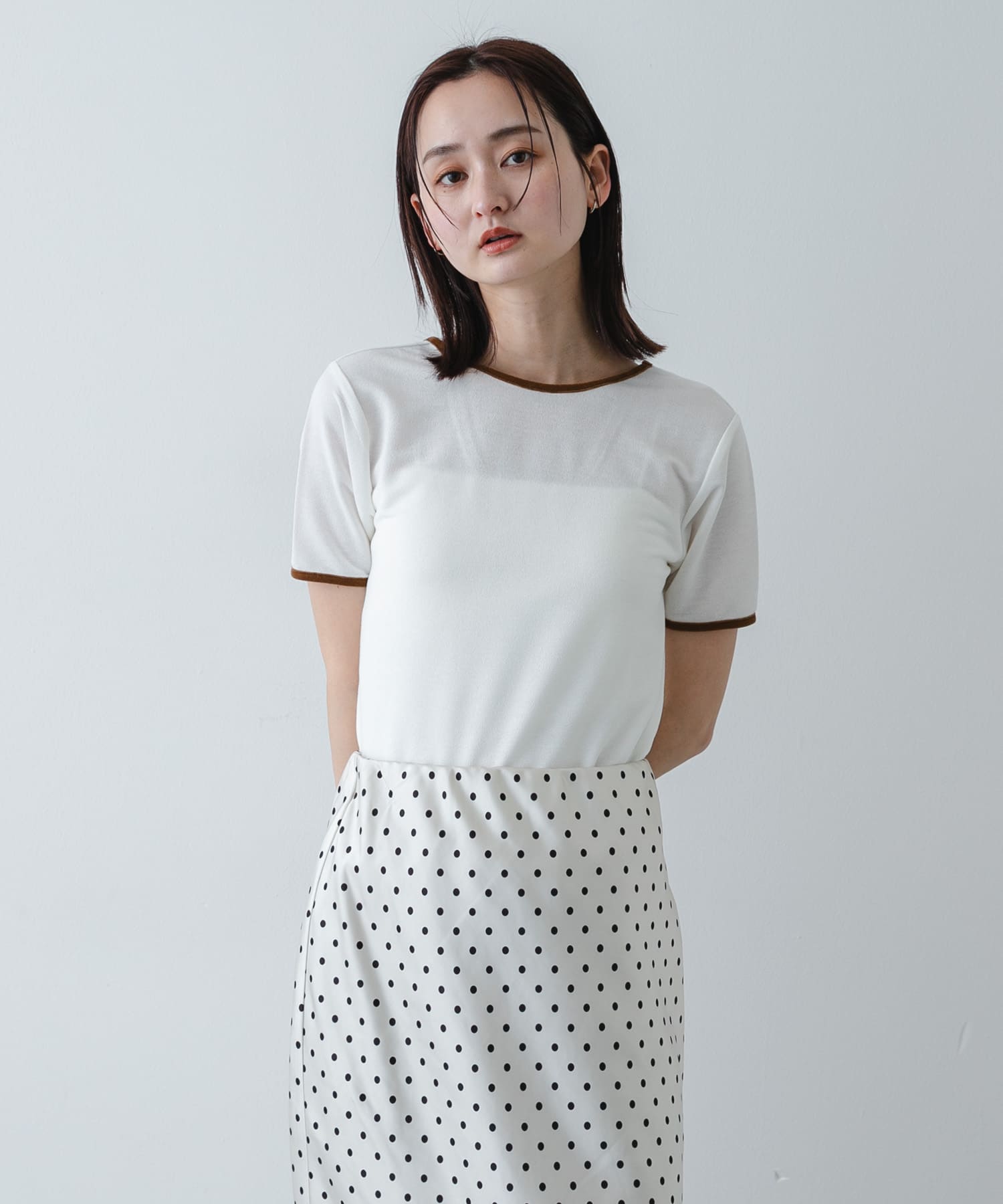 身長：169cm サイズ：one