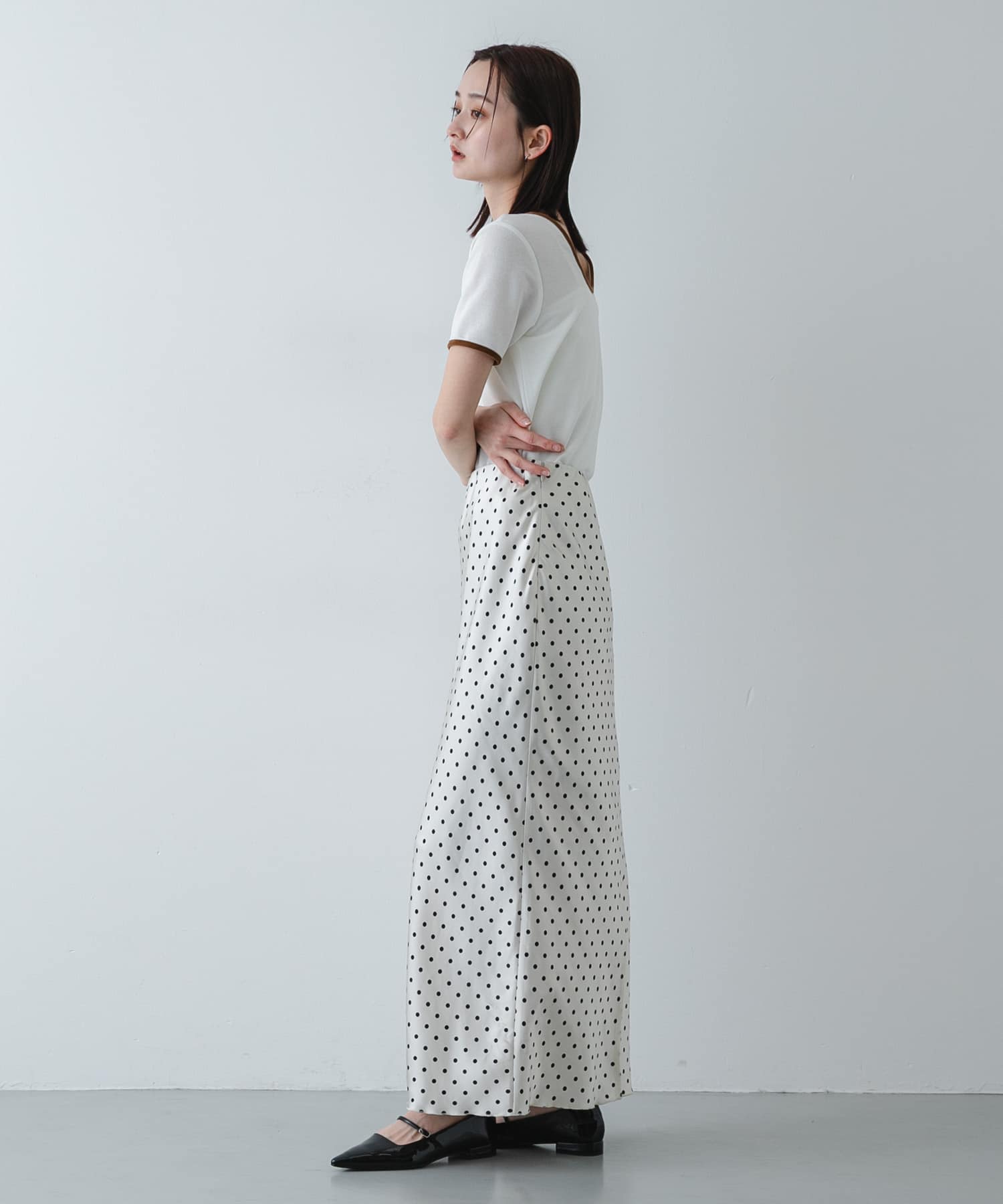身長：169cm サイズ：one