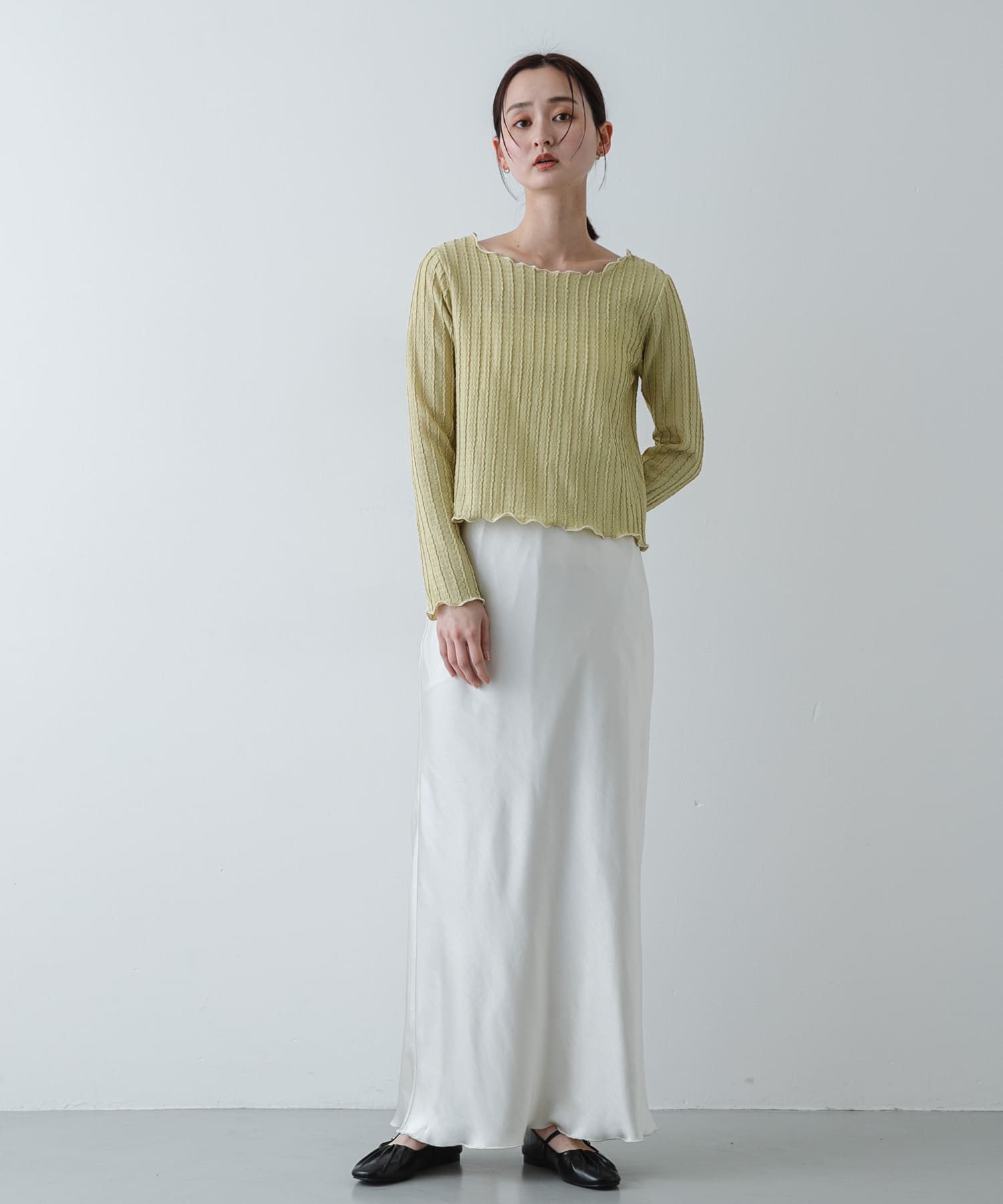 身長：169cm サイズ：one