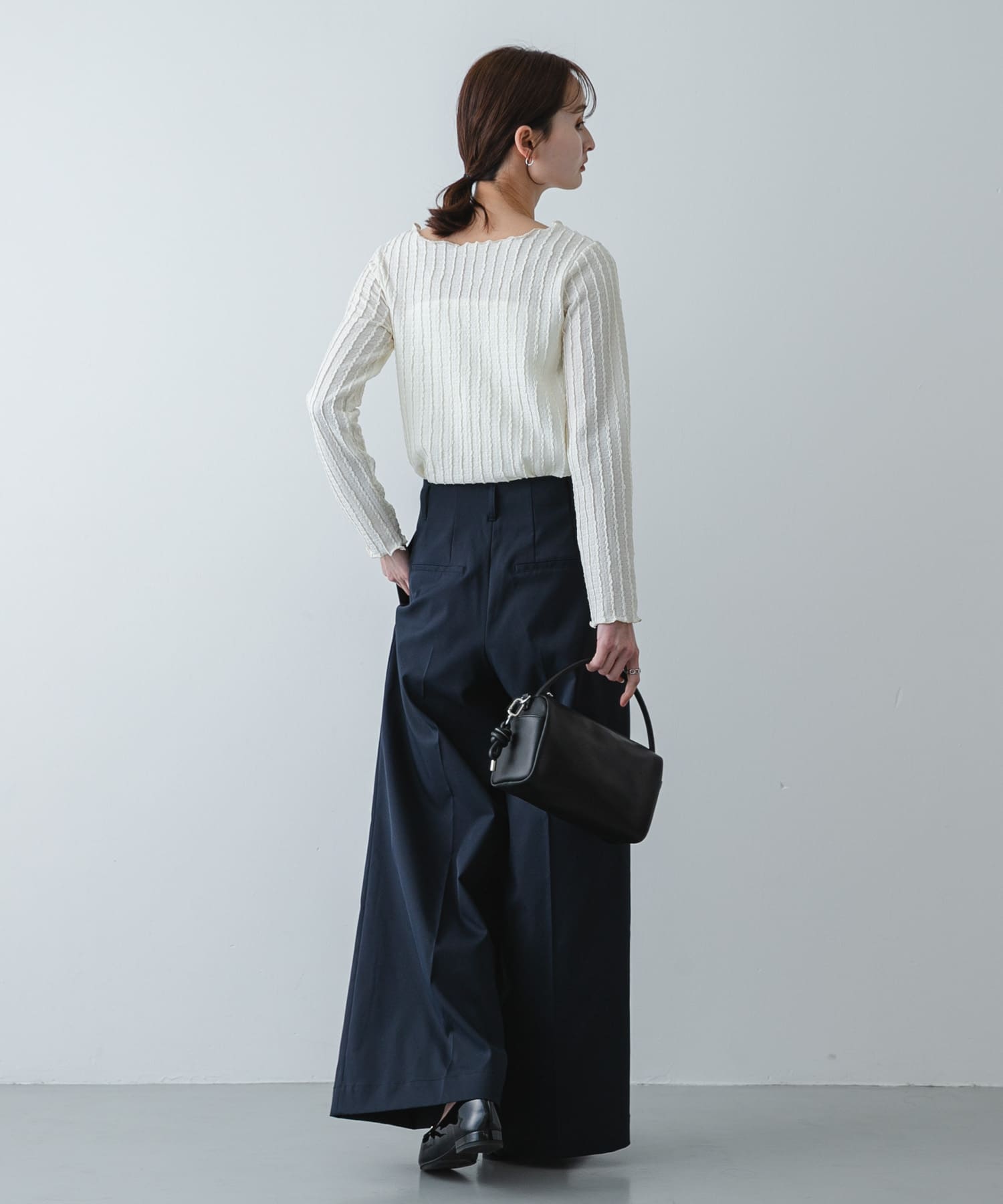 身長：169cm サイズ：one