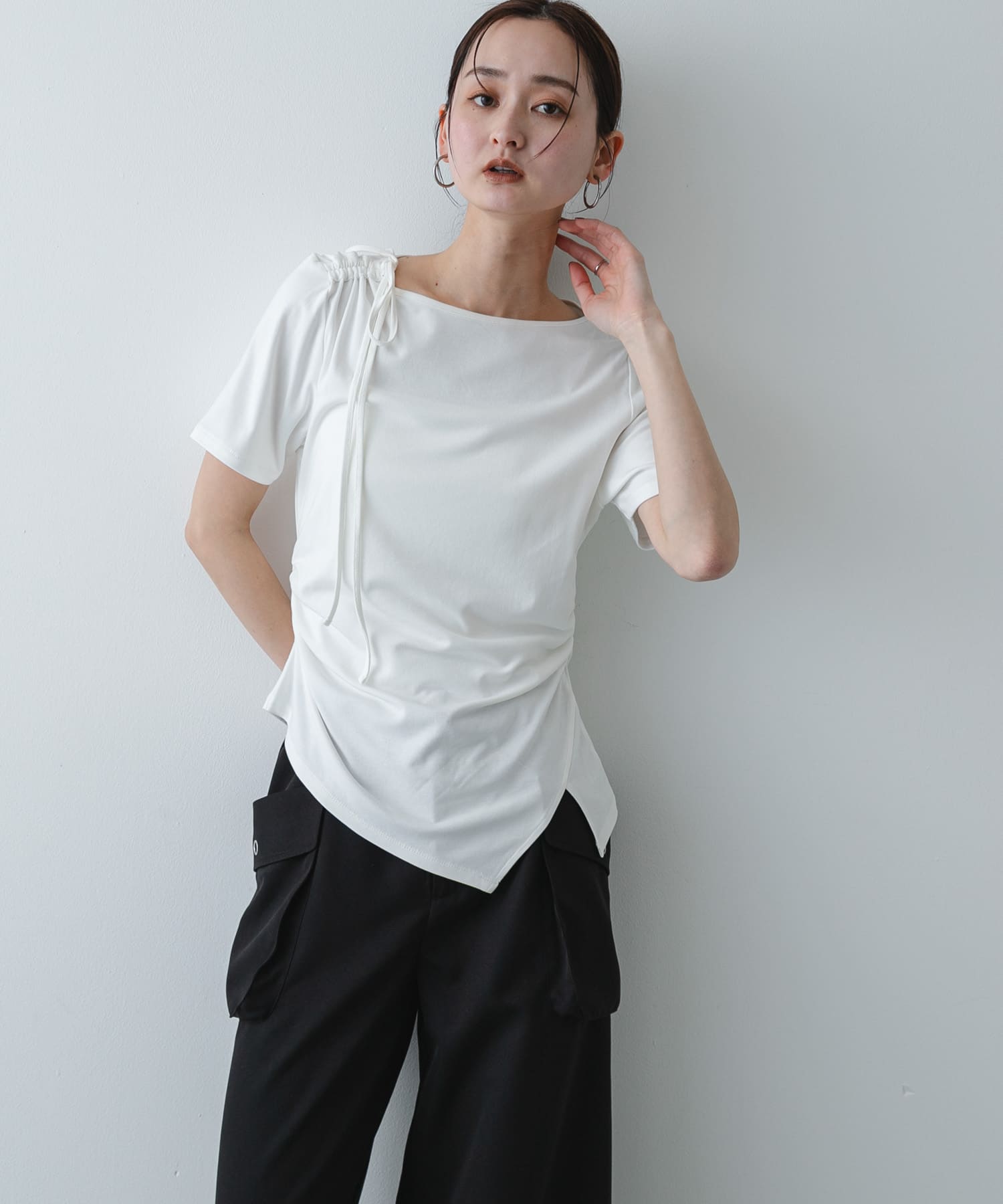 身長：169cm サイズ：one