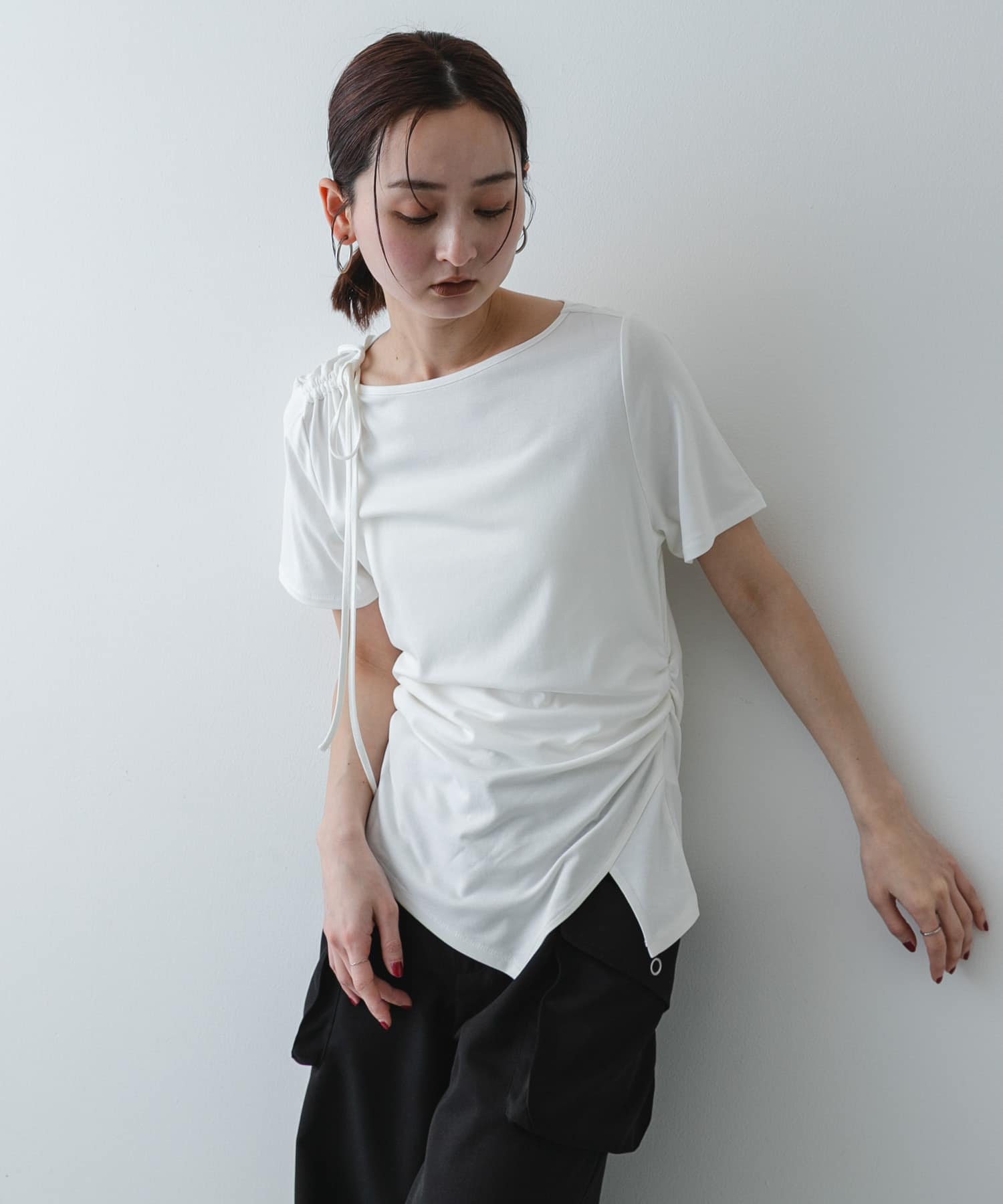 身長：169cm サイズ：one