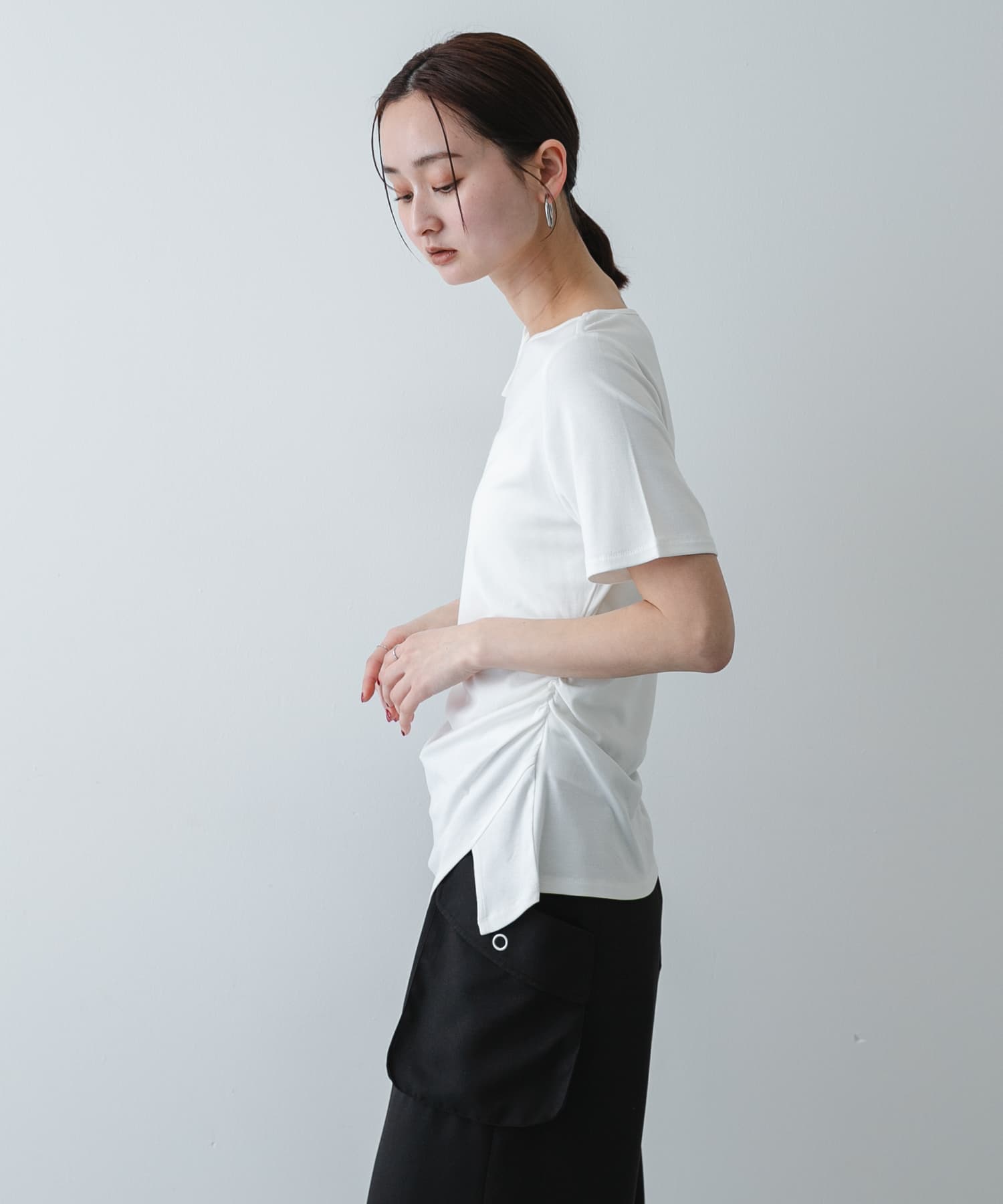 身長：169cm サイズ：one