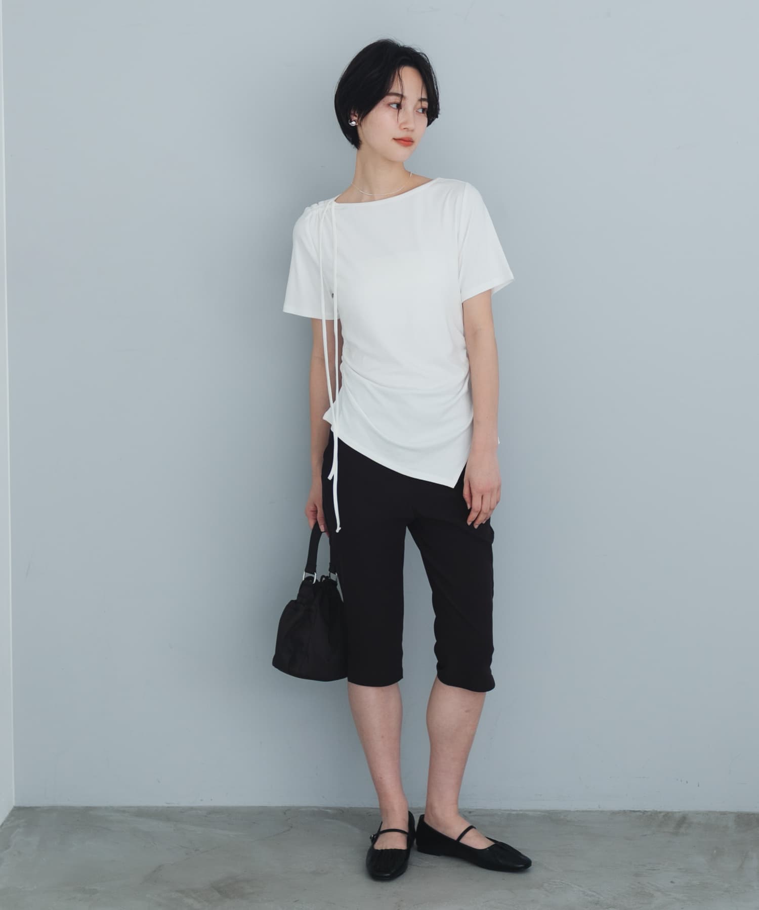 身長：166cm サイズ：one