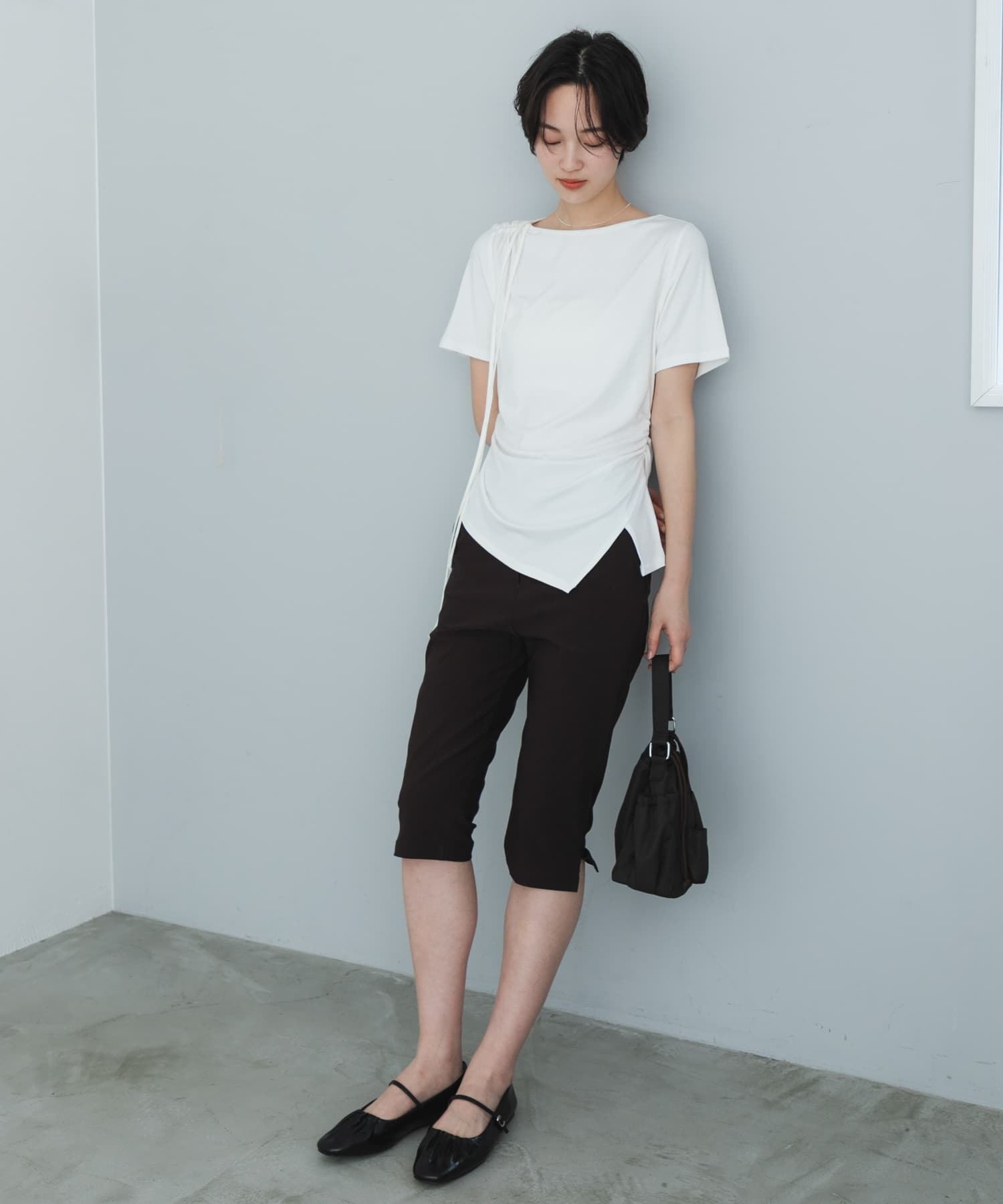 身長：166cm サイズ：one
