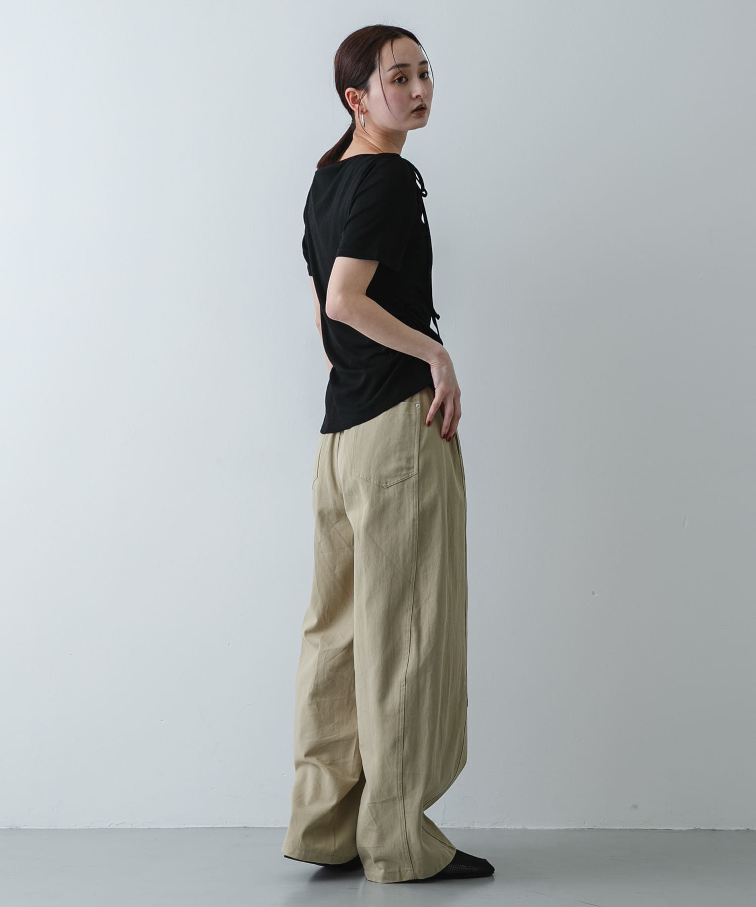 身長：169cm サイズ：one