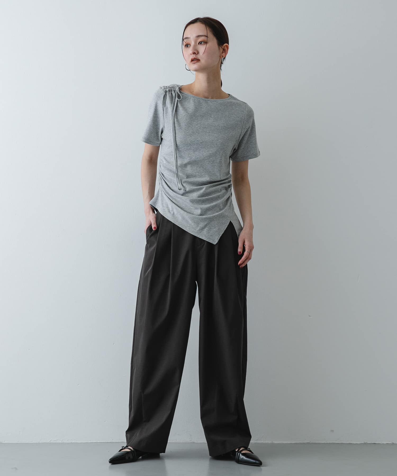 身長：169cm サイズ：one